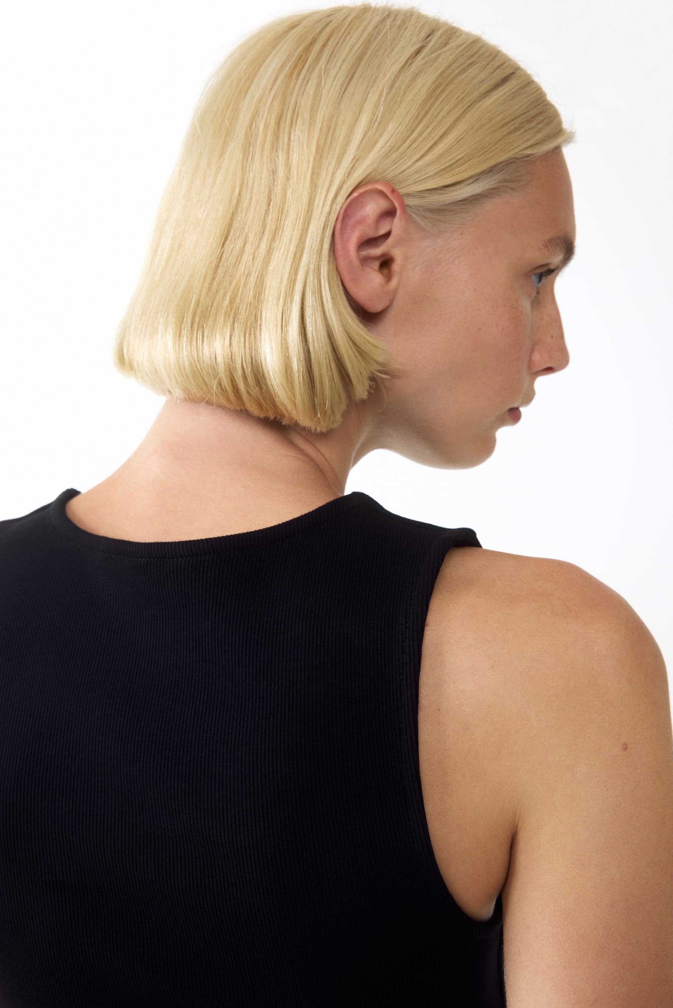 Женские топы H&M Draped-Detail Ribbed Top — фото 4