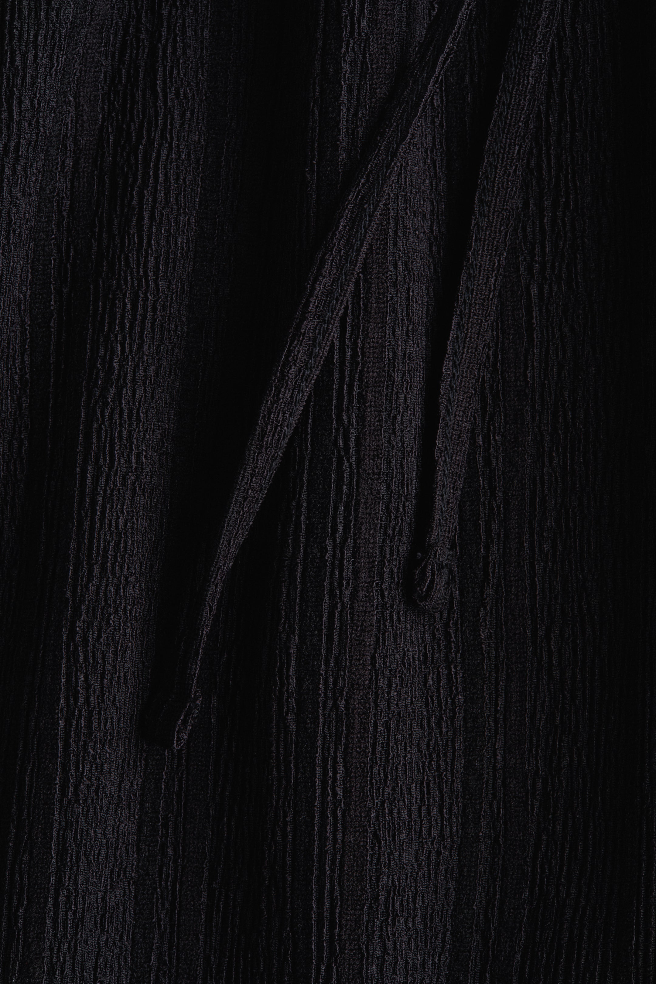 Crinkled Paper-Bag Pants