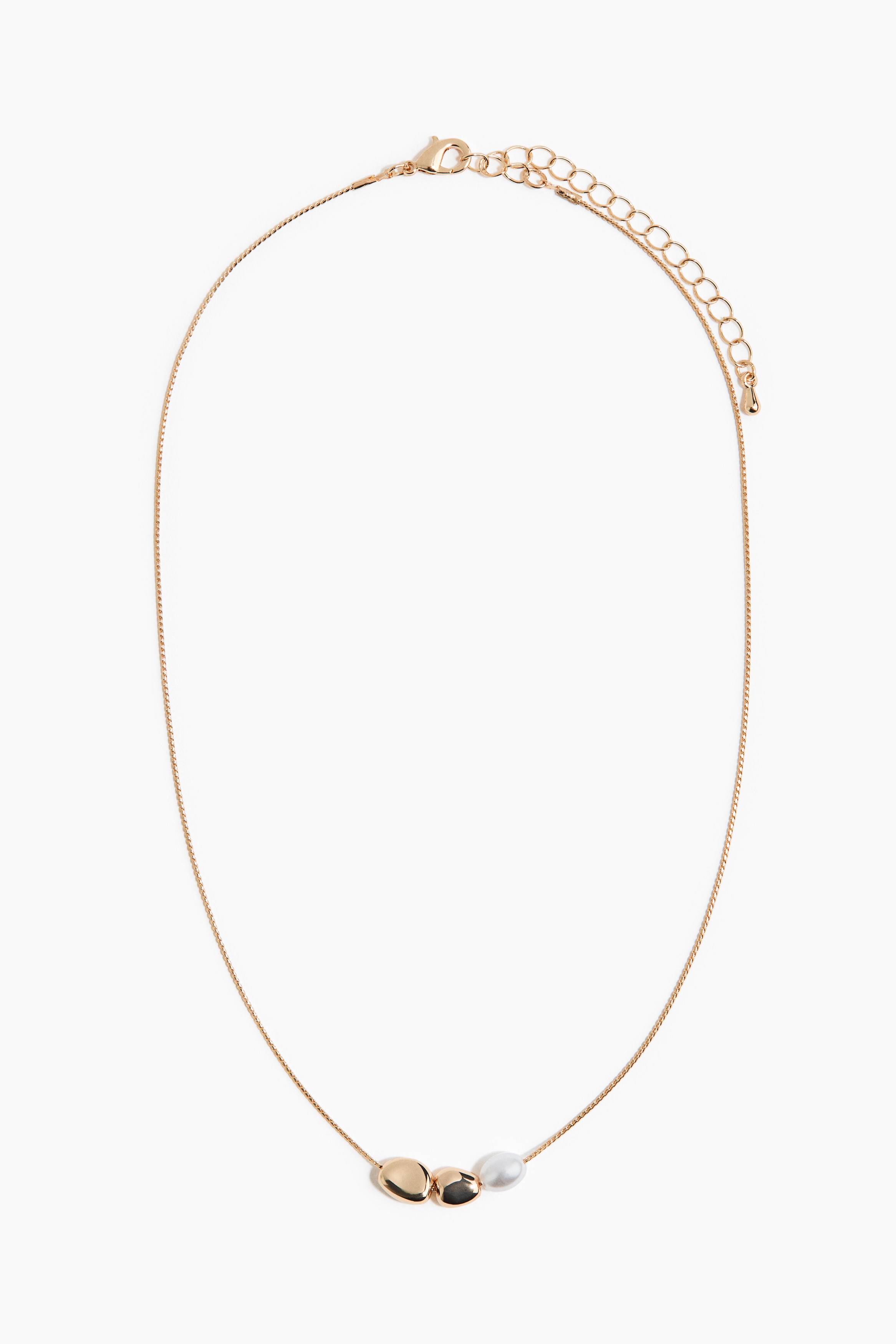 Bead-decorated necklace