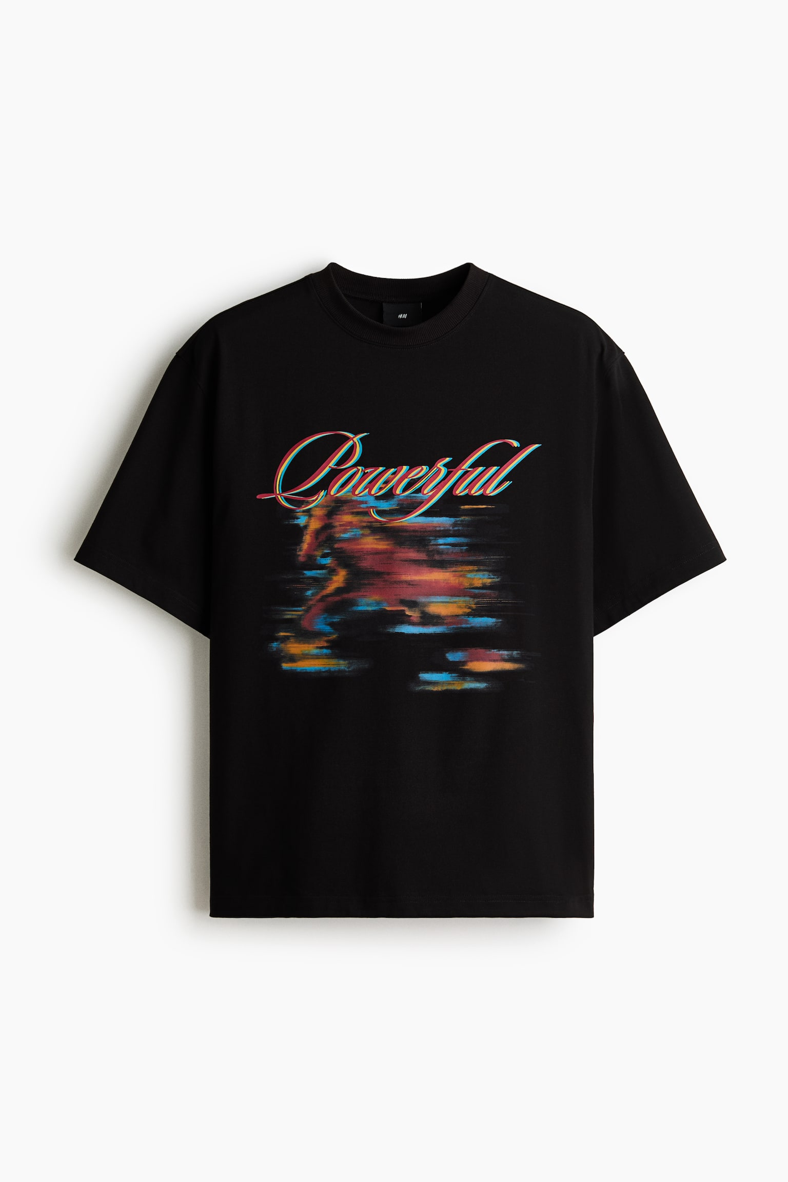 Loose-Fit Printed T-Shirt - Black/Powerful/Light beige/Powerful/Red/Always Powerful/Purple/Unity