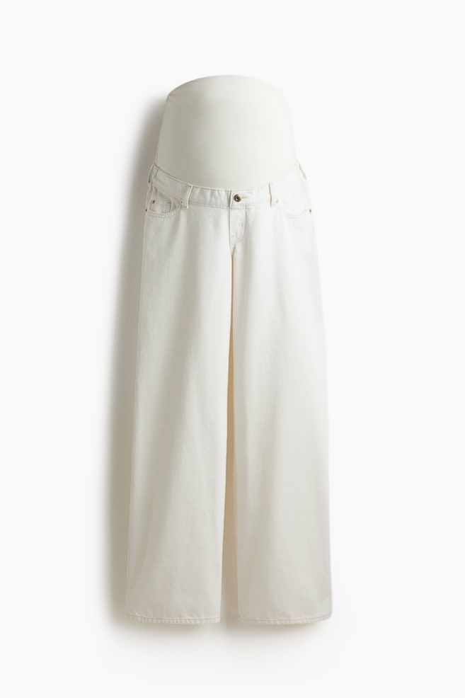 MAMA Wide jeans - White/White/Dark denim blue/Black/Dark denim blue/Denim blue/Denim blue/Pale denim blue/Light denim blue/Dark denim blue/Pinstriped/Denim blue/Black/Washed out - 1