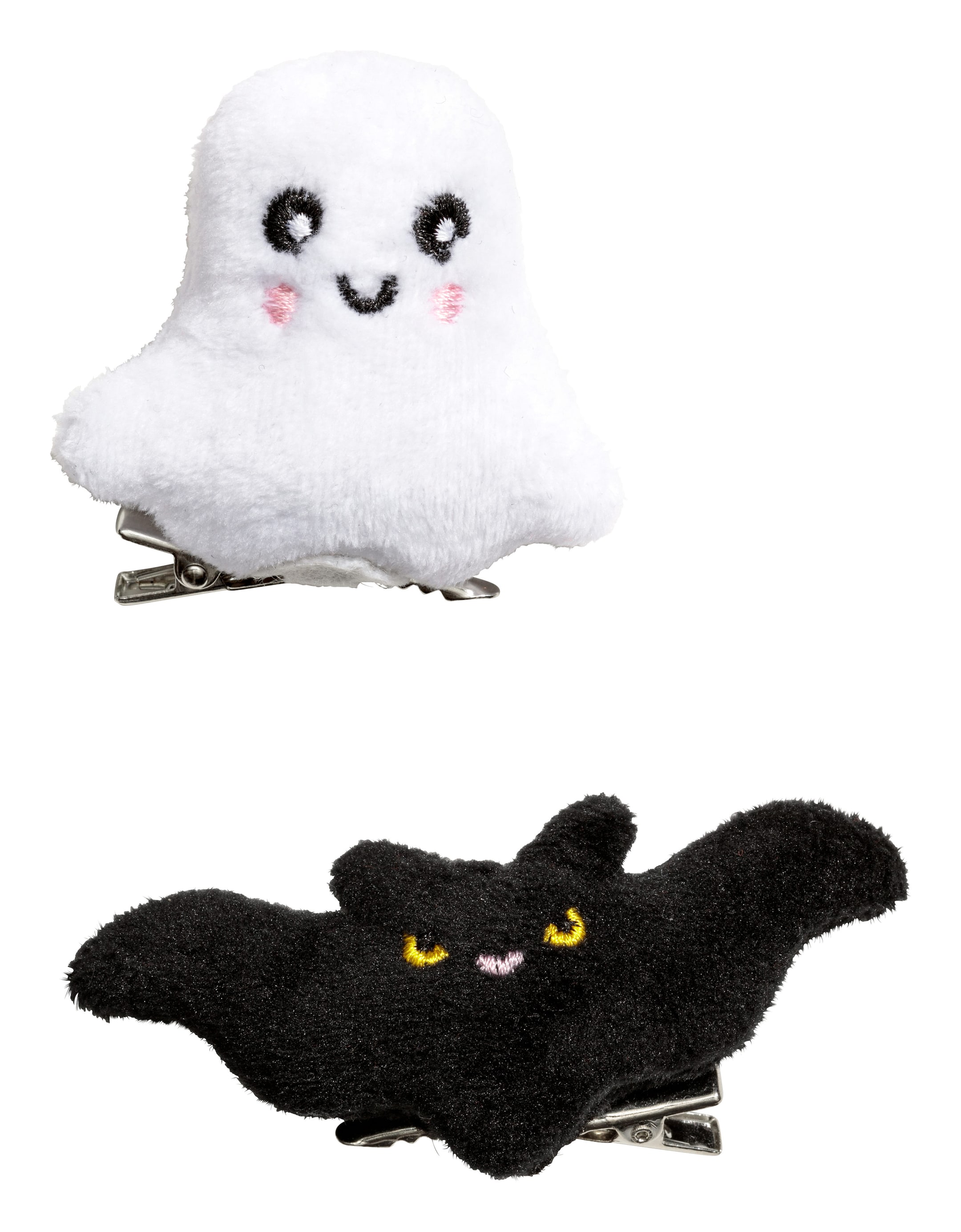 View larger image: 2-pack hair clips - Ghost/Bat - Kids | H&M GB 1