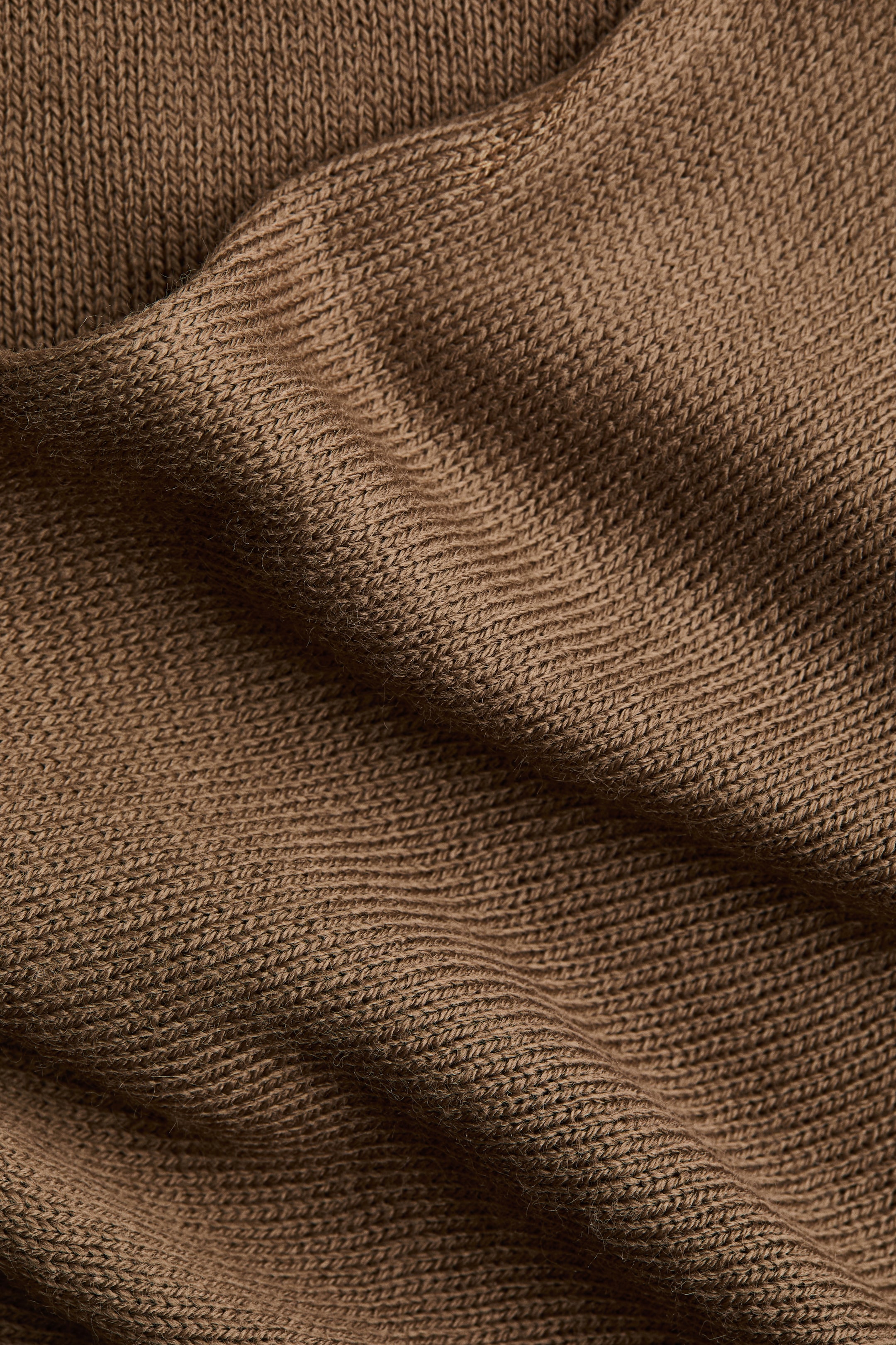 Scarf-Detail Sweater