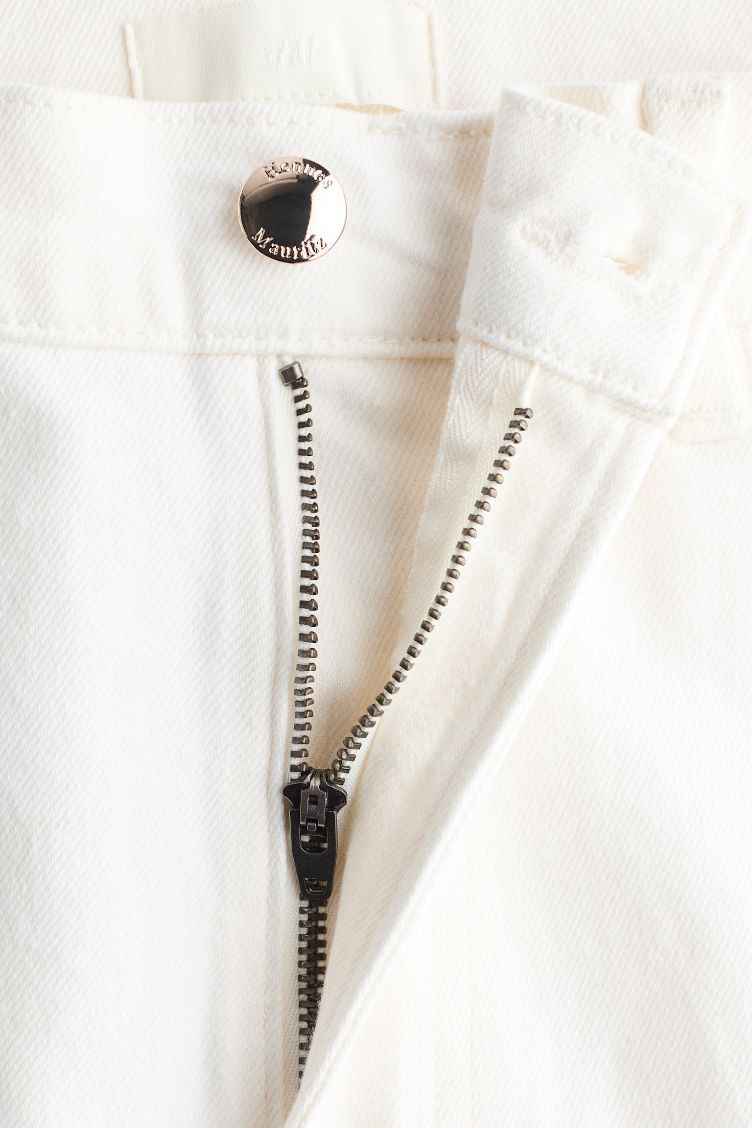 Straight High Jeans - White/Dark denim blue/Denim blue - 3