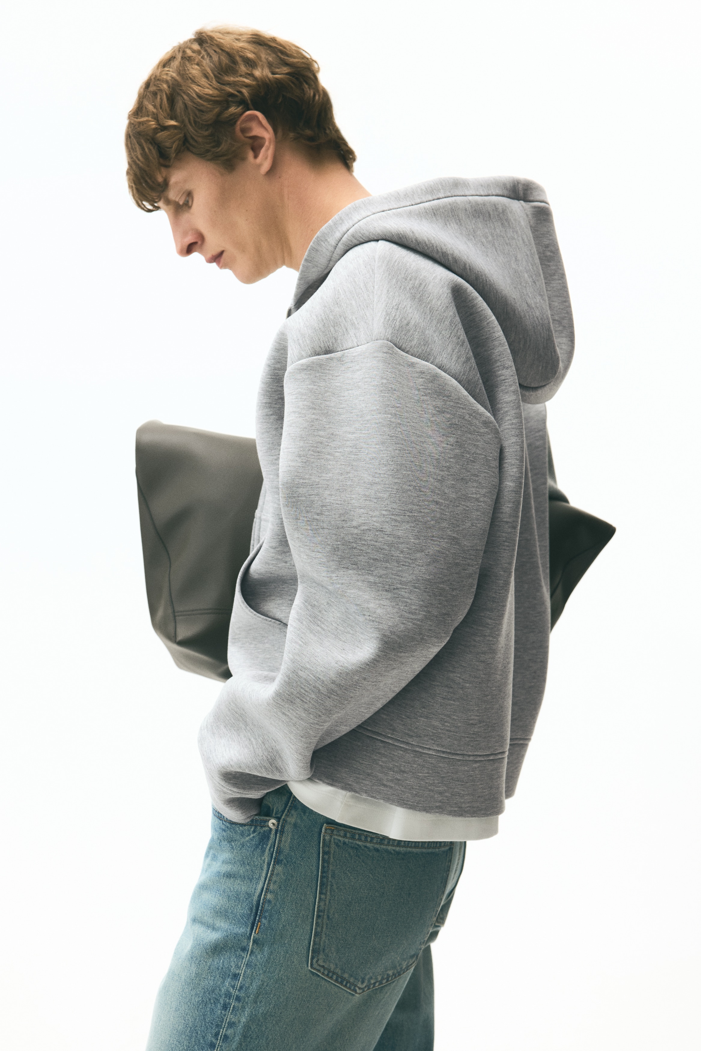 LOOSEフィット タッパー M/L グレー/パープル LOOSEフィット タッパー M/L グレー/パープル LOOSEフィット