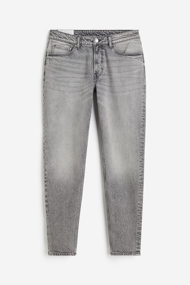 Regular Tapered Jeans - Grigio denim/Blu denim chiaro/Nero/No fade black/Blu denim scuro/dc - 2