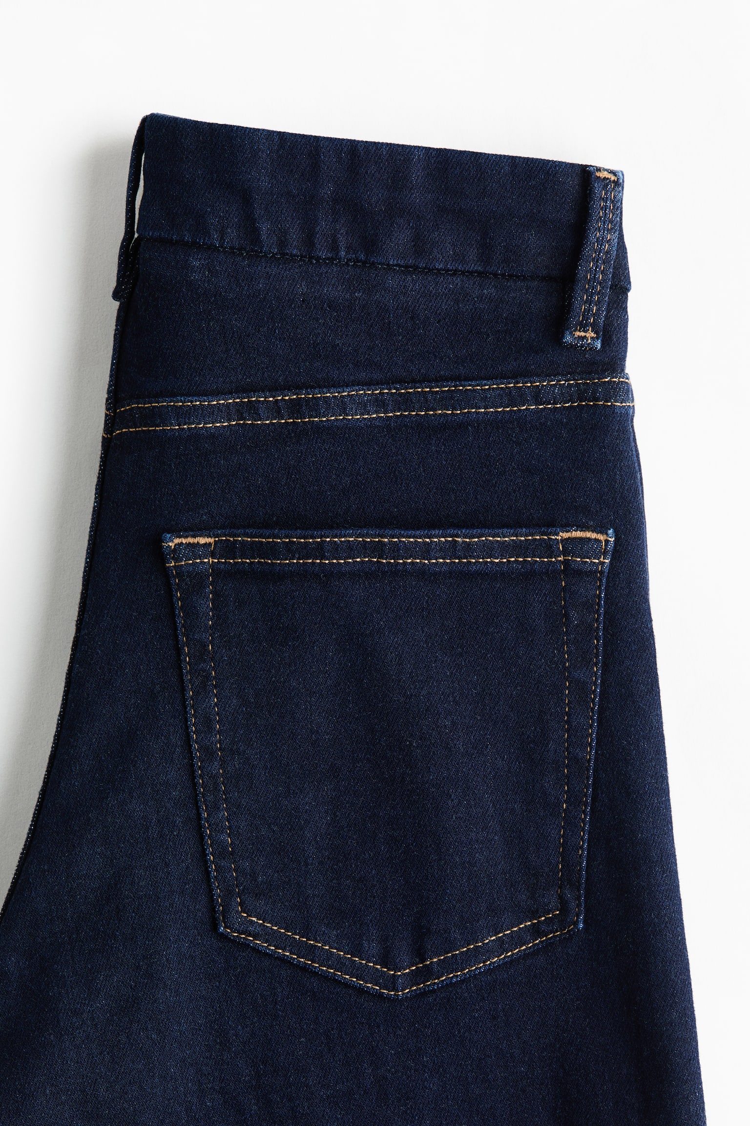 Женские джинсы H&M Wide High, цвет: Тёмный синий — фото 6