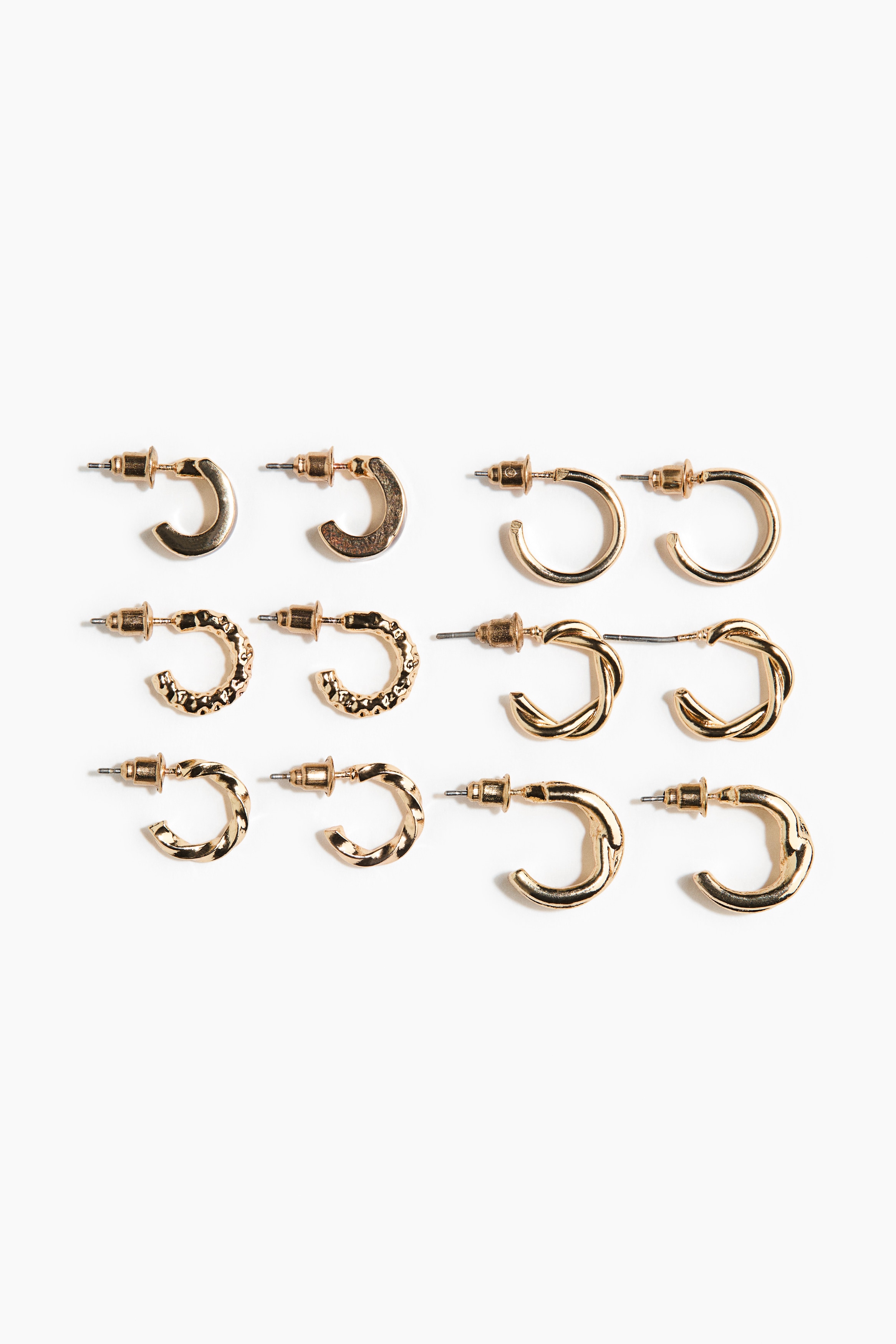 6-Pack Hoop Earrings from H&M - $9.49