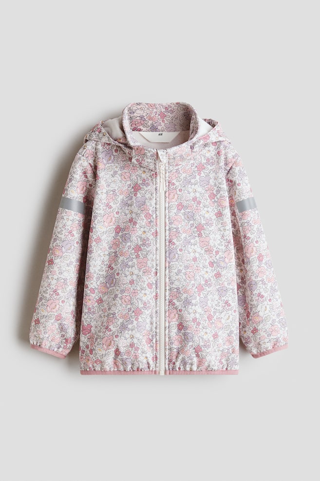 Water-resistant softshell jacket - Light pink/Floral/Light pink/Hearts/Dusty pink/Leopard print - 1