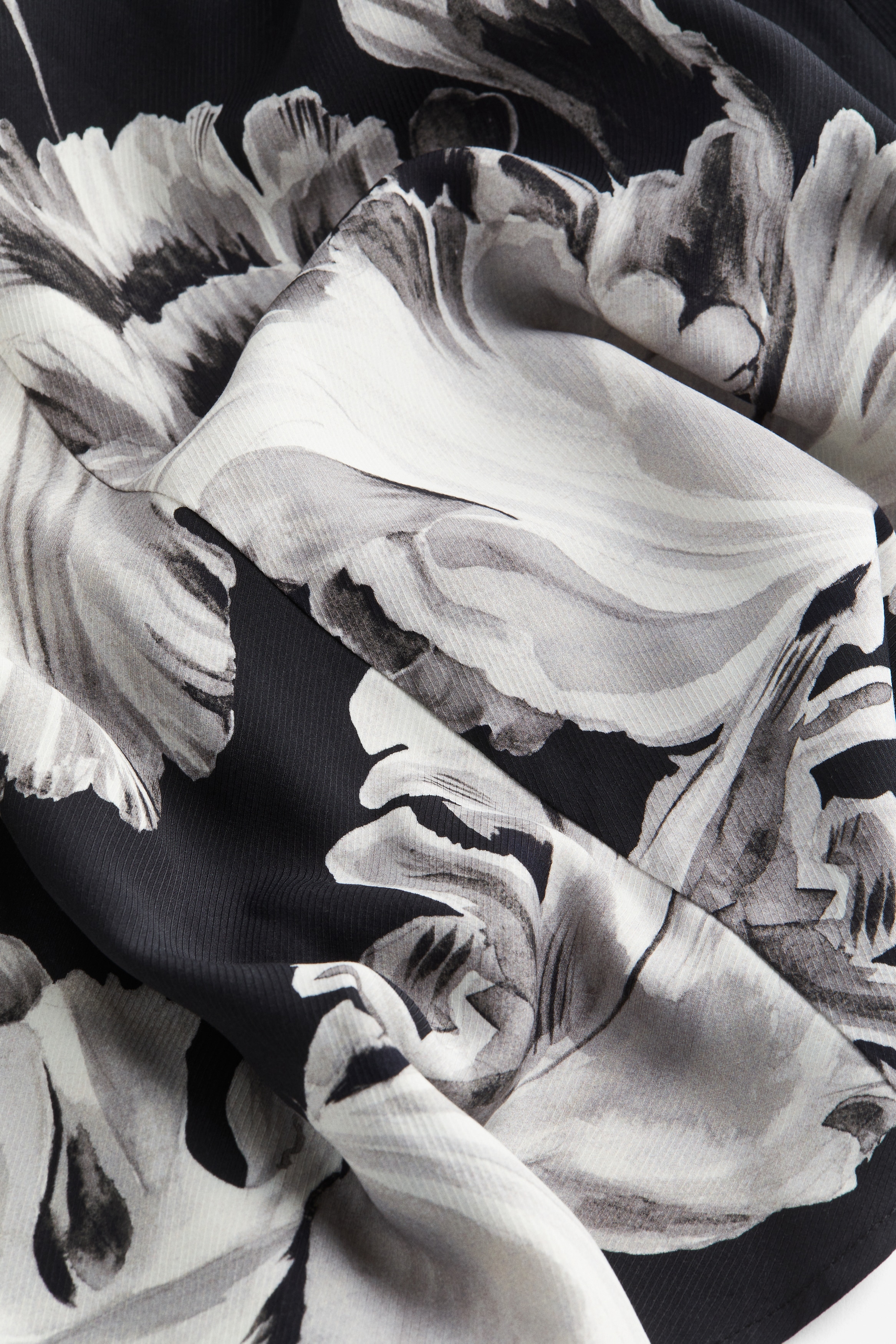 Patterned viscose dress