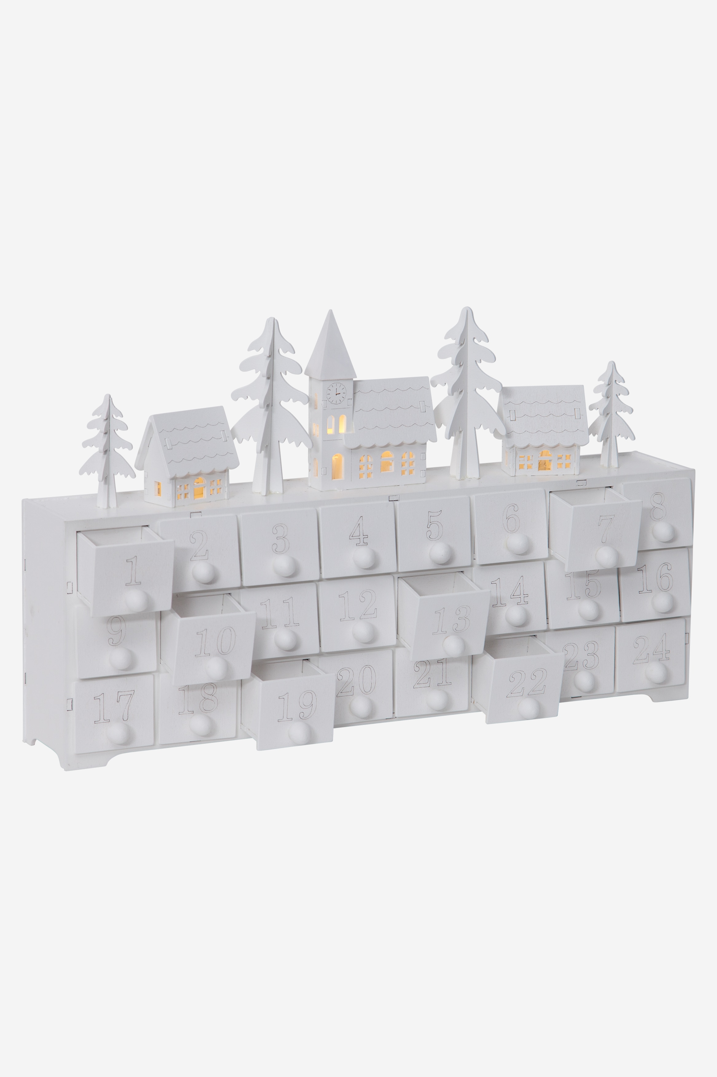 Star Trading - Yuletide Tafeldecoratie - Wit
