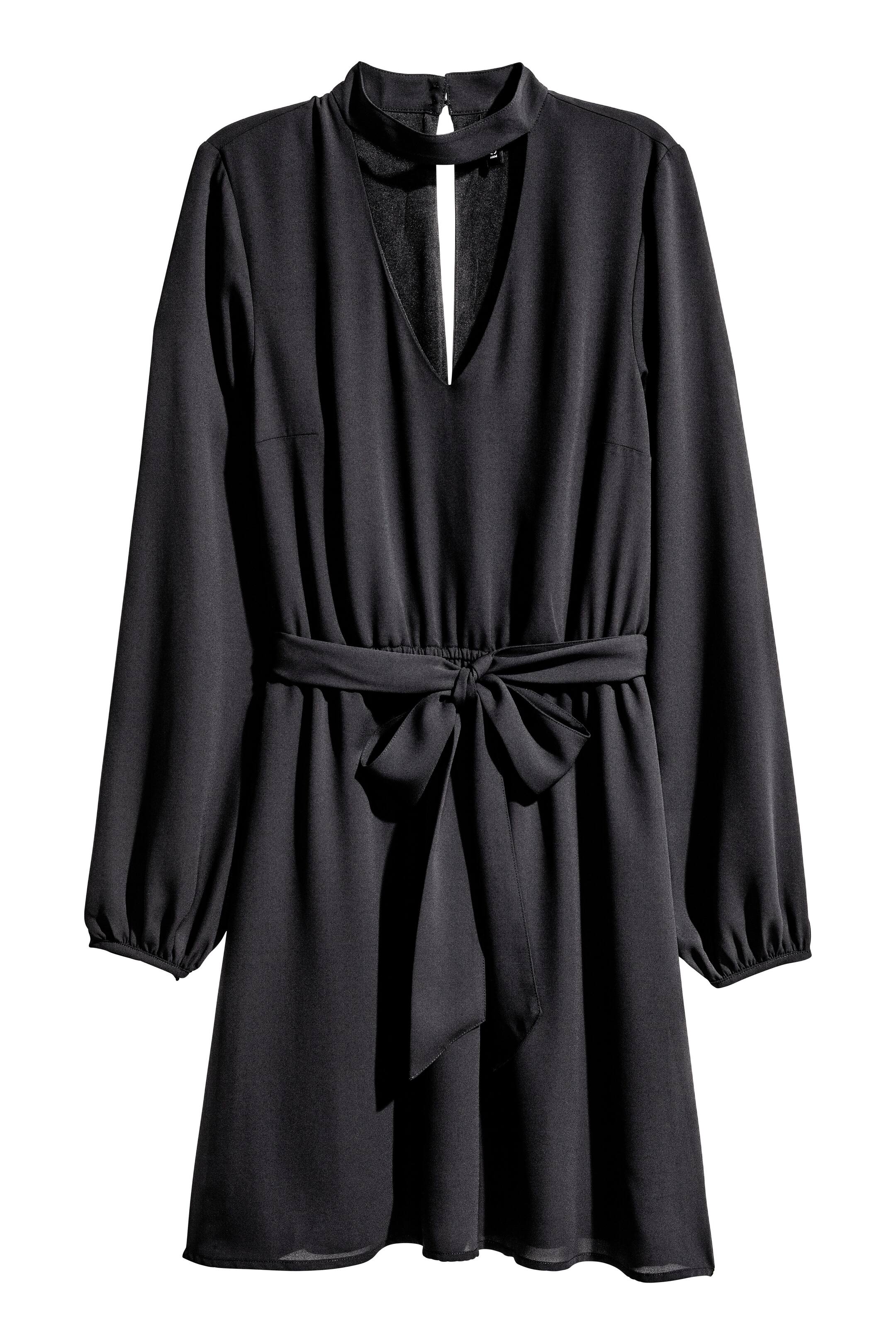 View larger image: Short dress - Black - Ladies | H&M GB 1