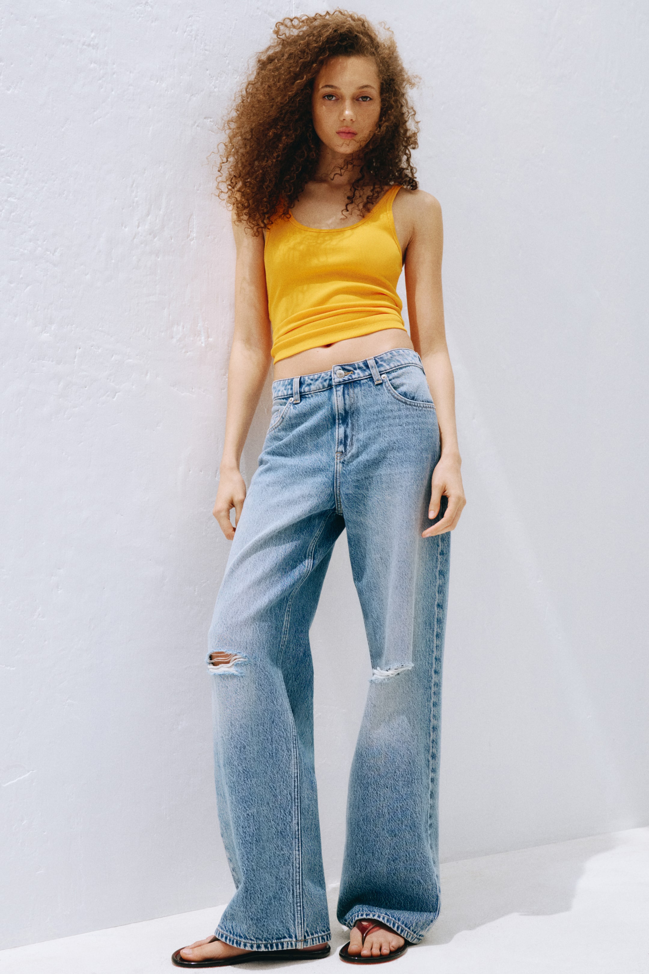 Bleecker High Rise Wide Leg Jeans
