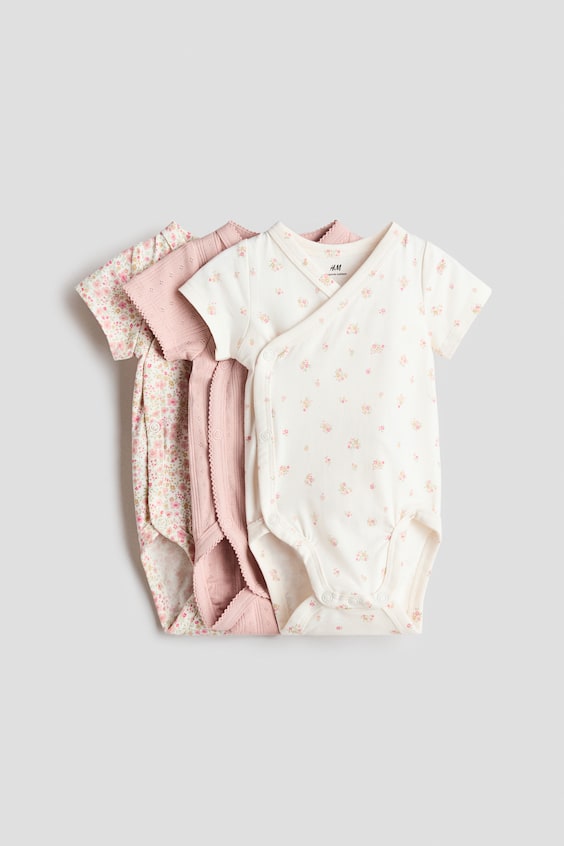 Боди Wrapover для детей, 3 шт. — H&M