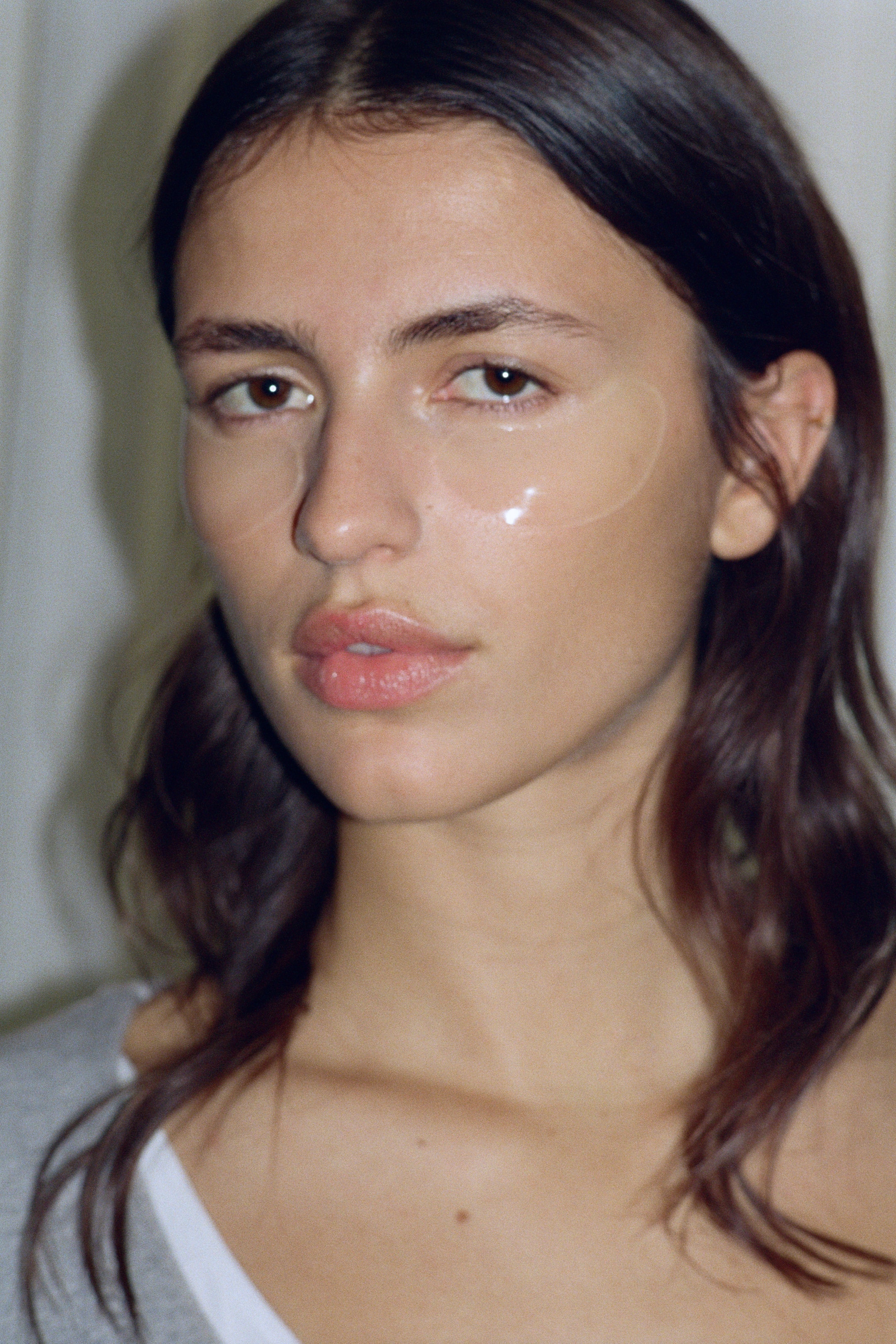 View larger image: Sports twist top with DryMove™ - Light grey marl - Ladies | H&M 3