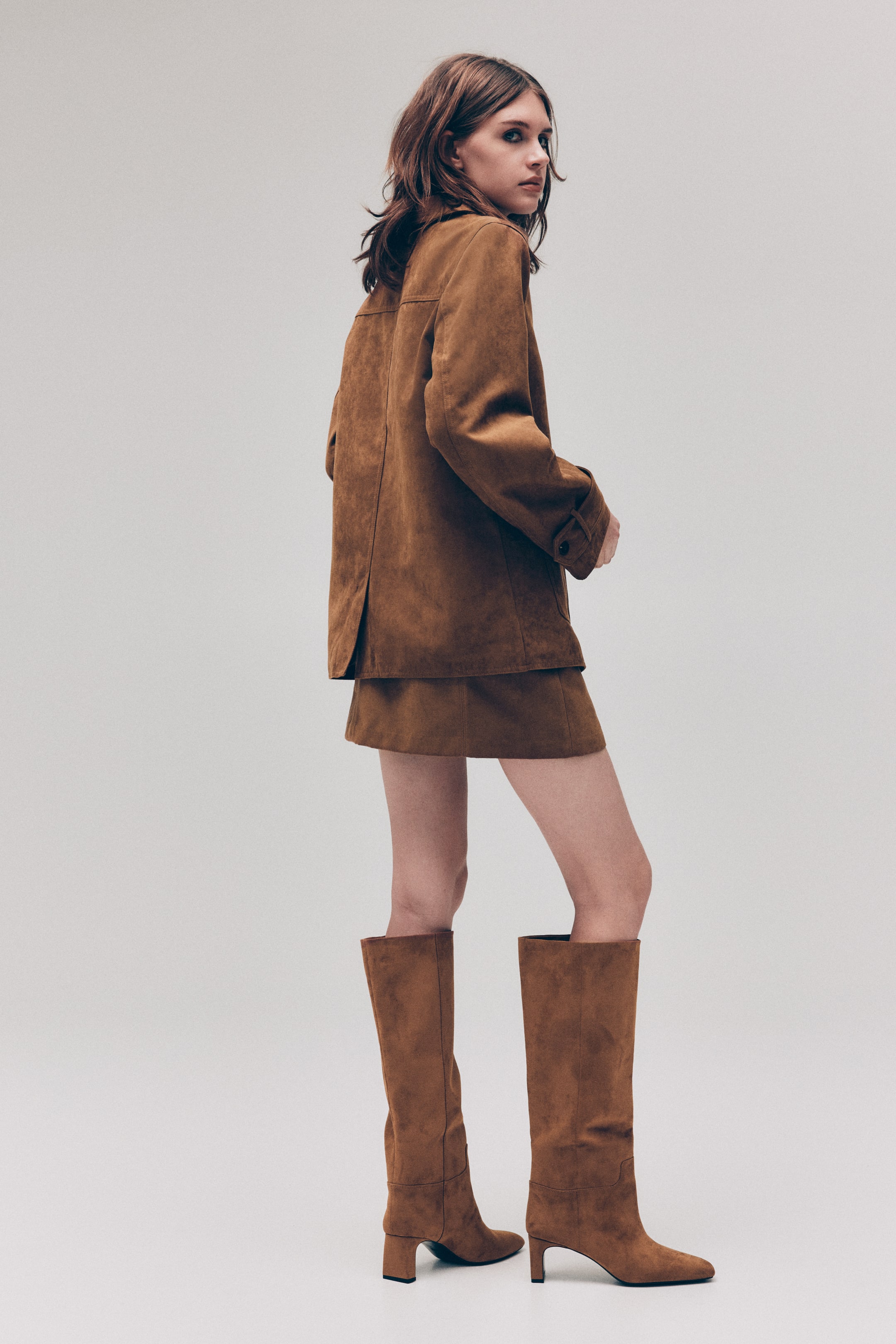 View larger image: Collared jacket - Dark beige - Ladies | H&M GB 4