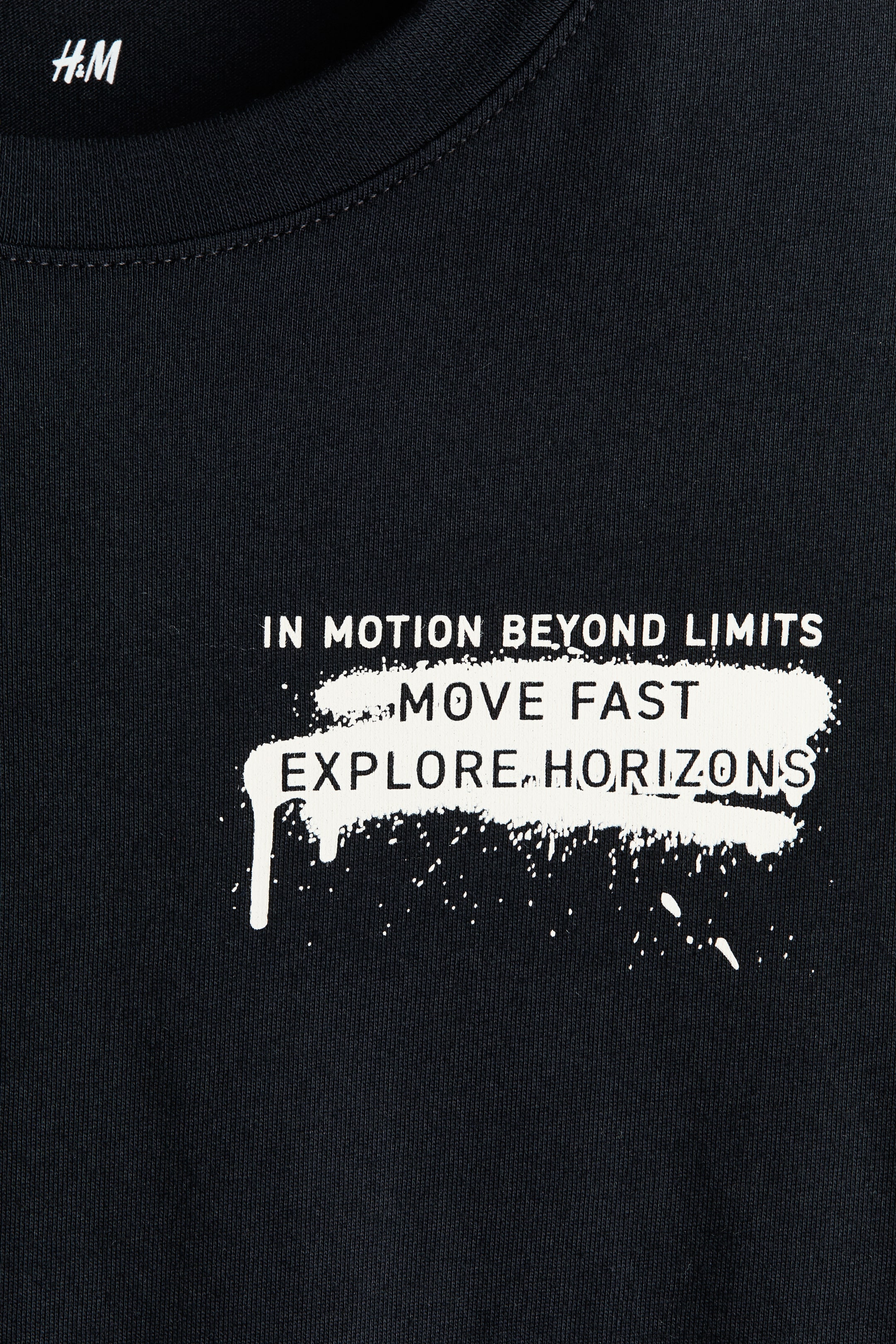 Детские футболки H&M Printed Long-Sleeved T-Shirt — фото 2