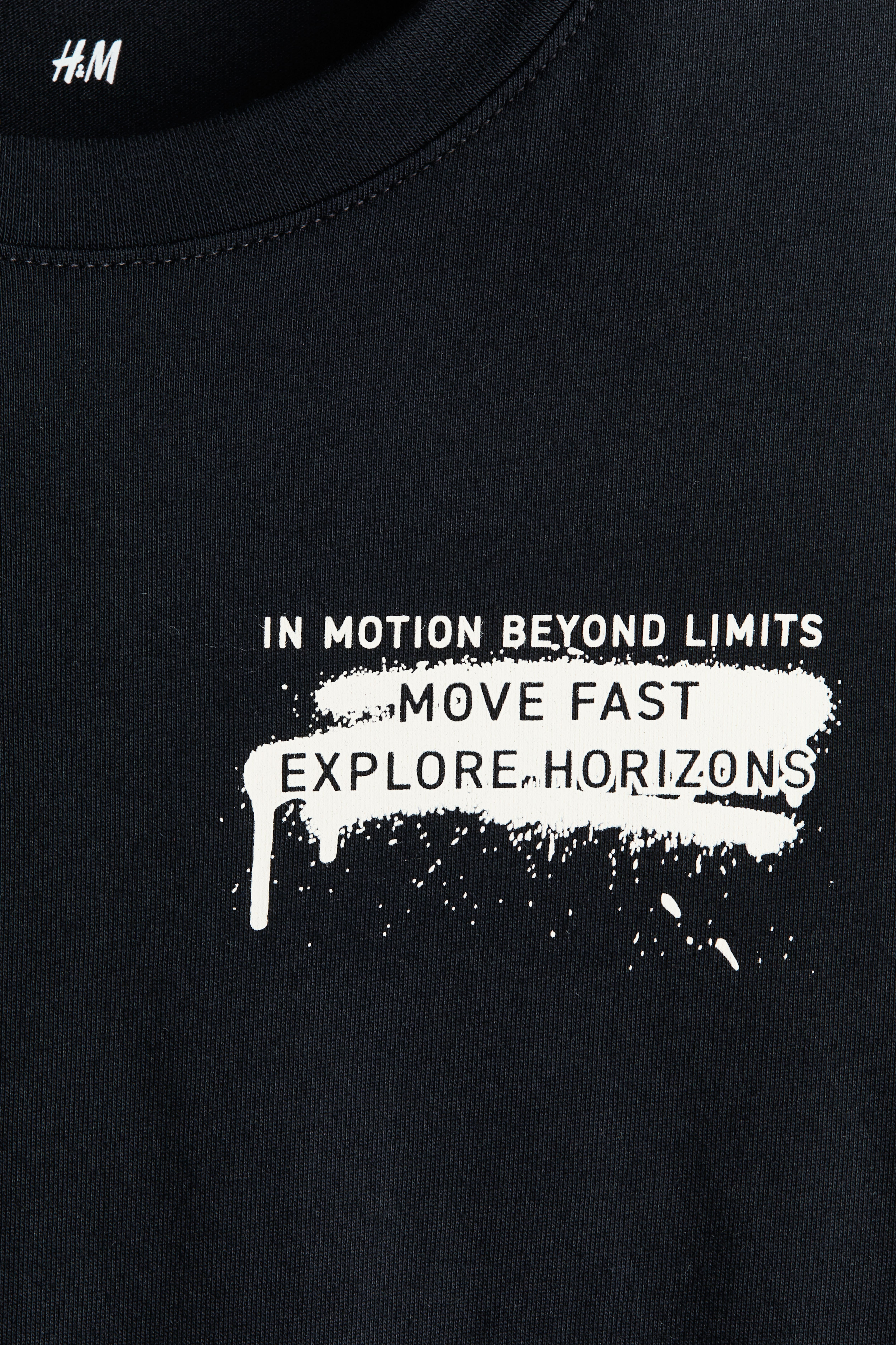 Printed Long-Sleeved T-Shirt