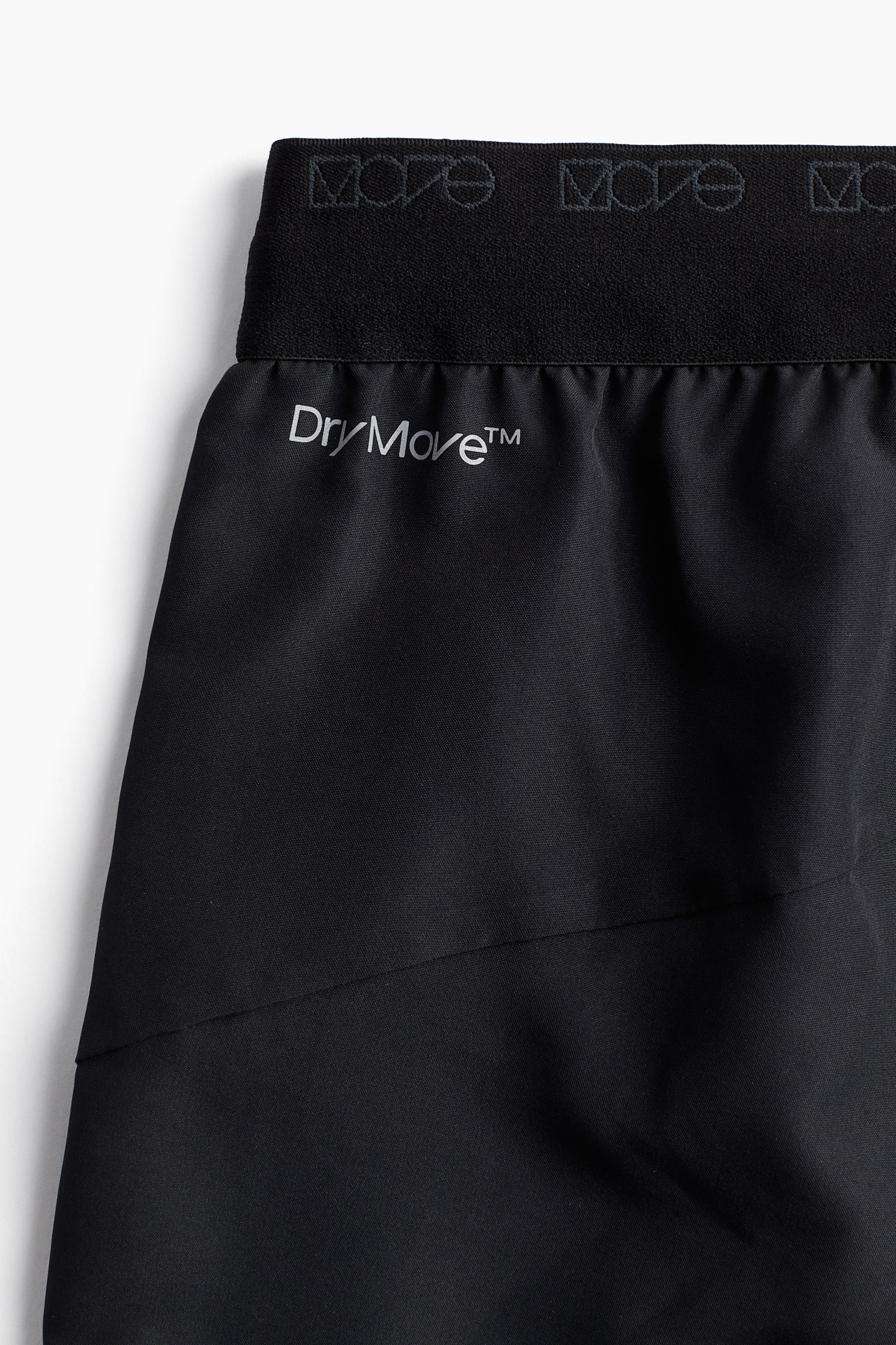 ショートランニングショートパンツ DryMove™ - ブラック/ダークグレー - 4