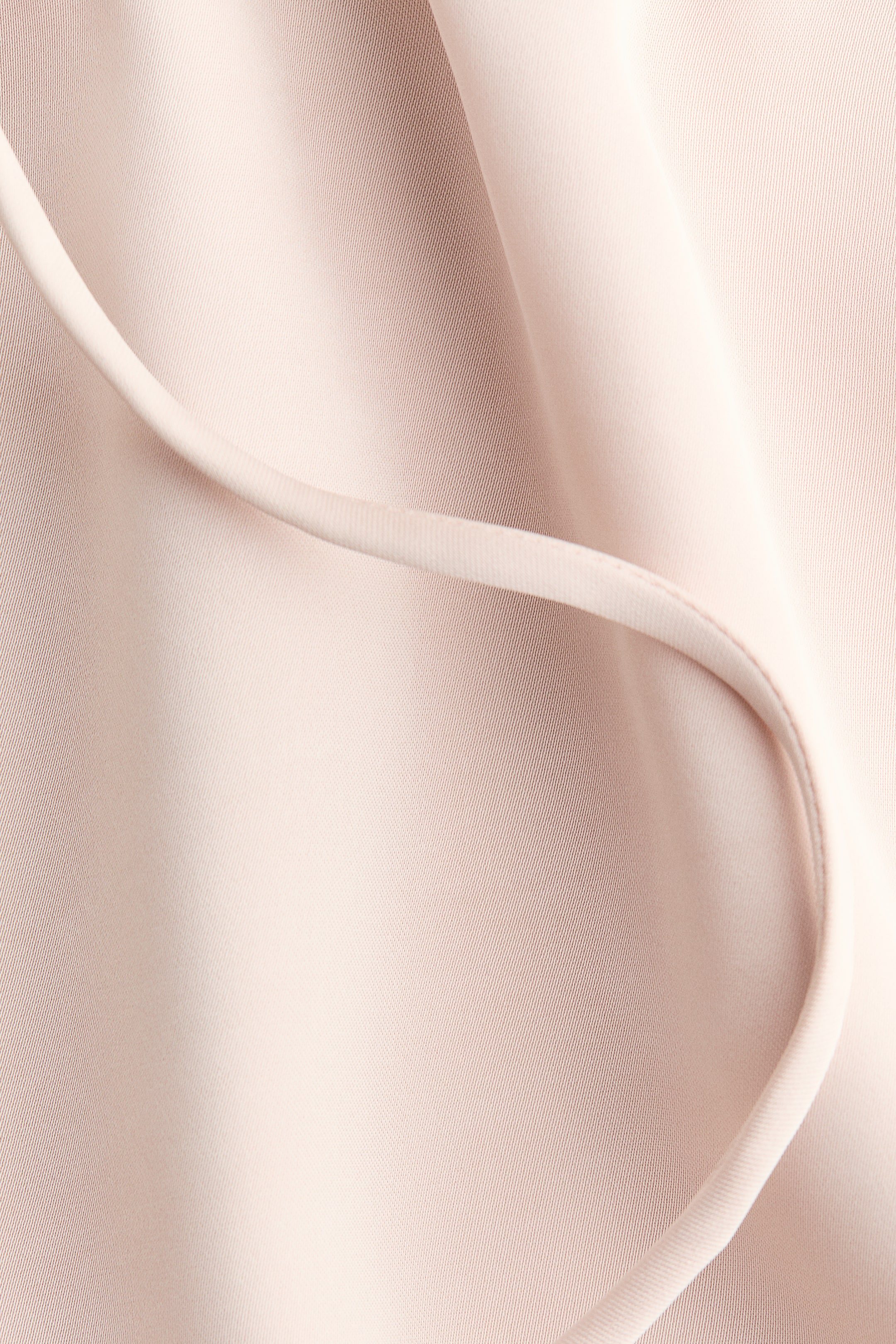 Drawstring satin pyjama bottoms