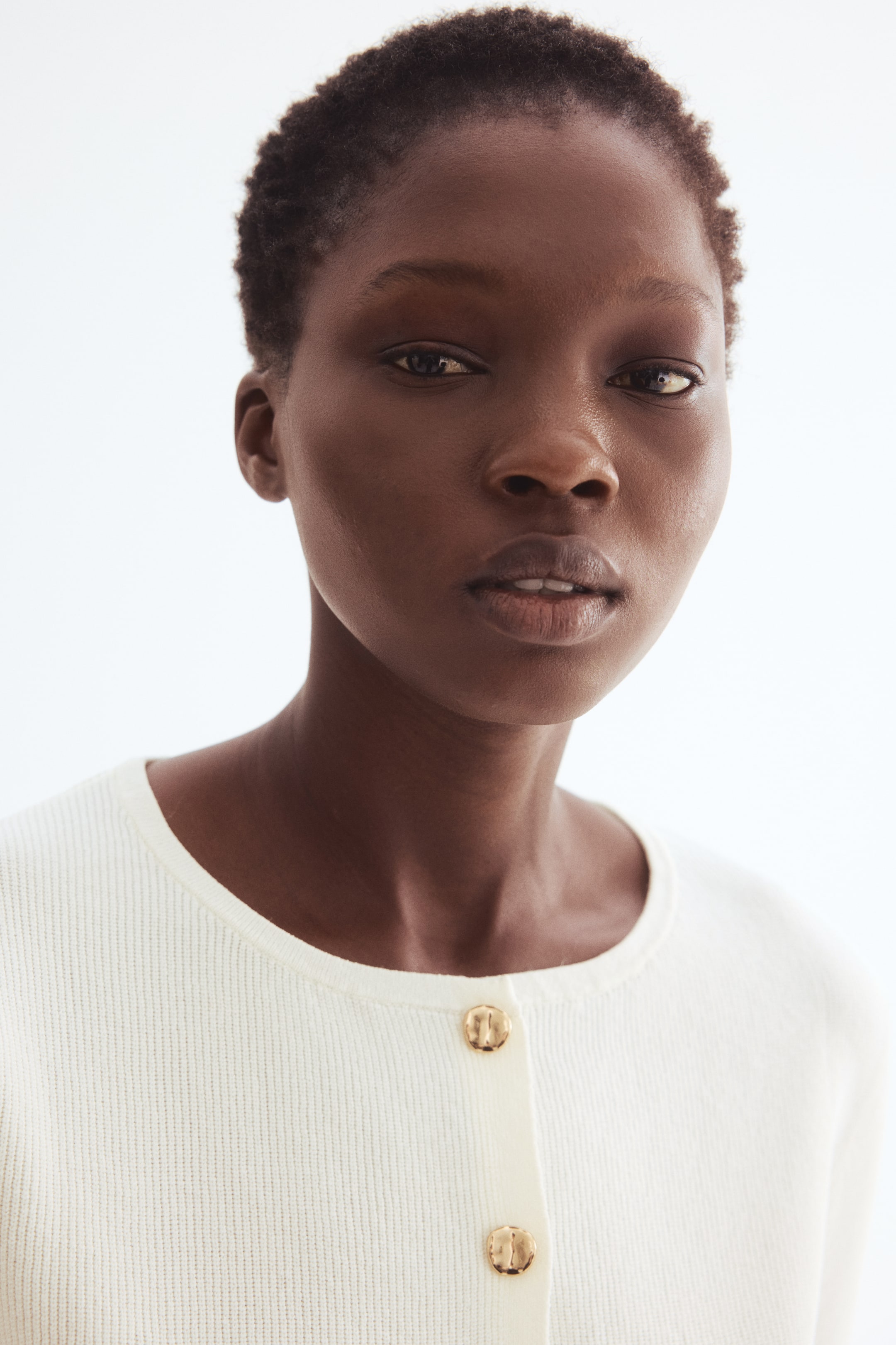 View larger image: Peplum cardigan - Cream - Ladies | H&M SG 2