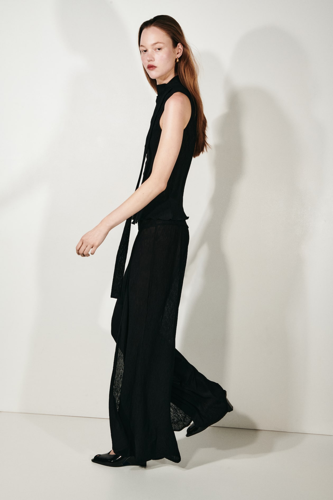 Crinkled Wrapover Pants - image 5