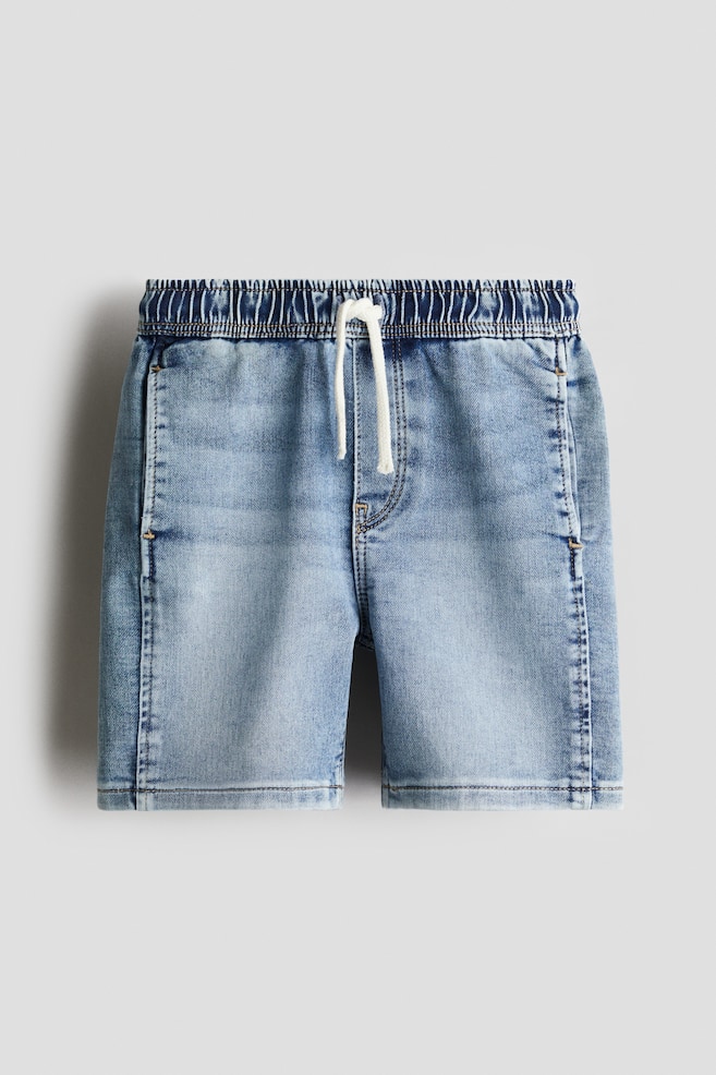Jeansshorts - Denimblau - 1