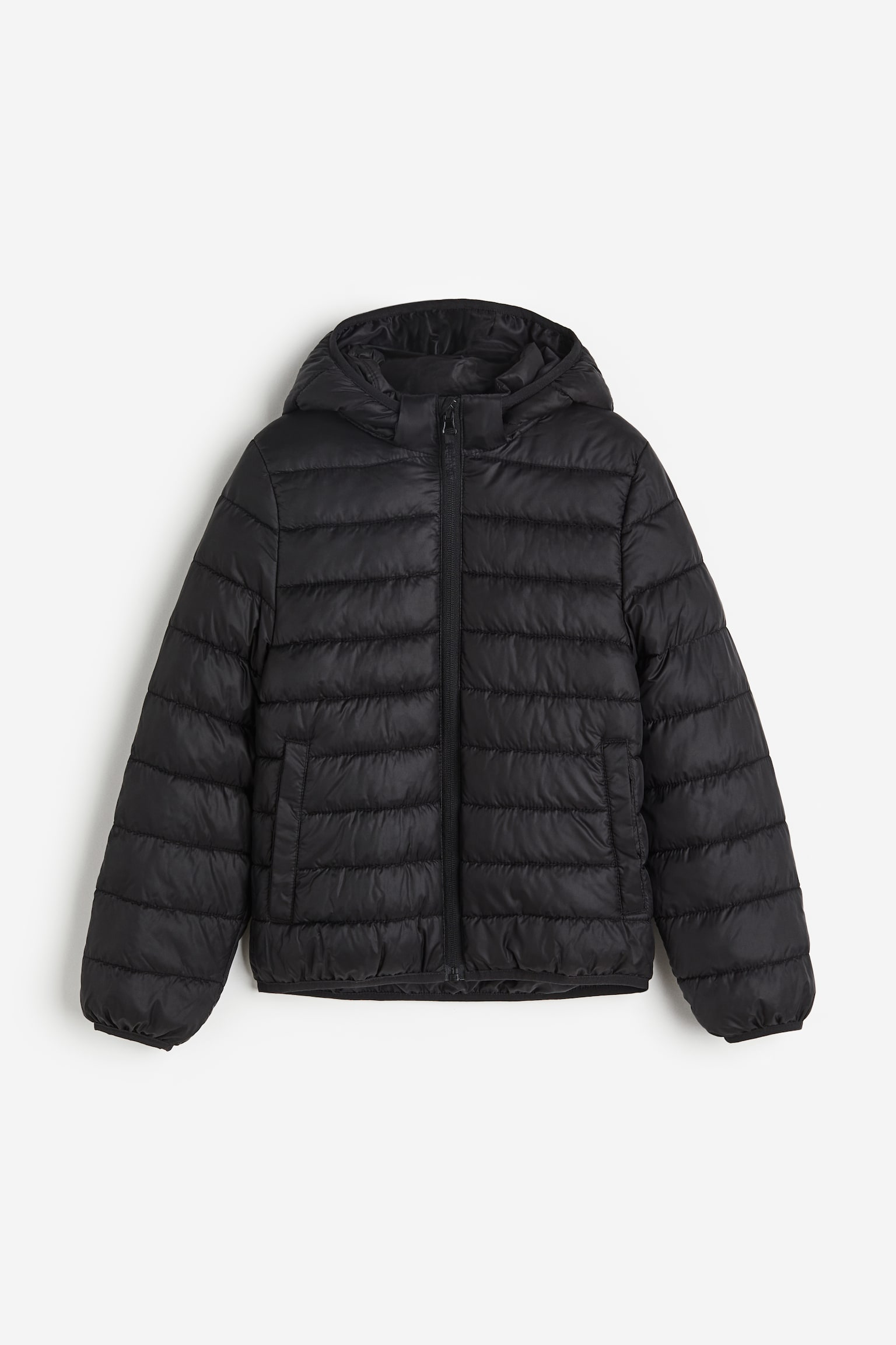 Water-repellent insulated jacket - Black/Navy blue - 1