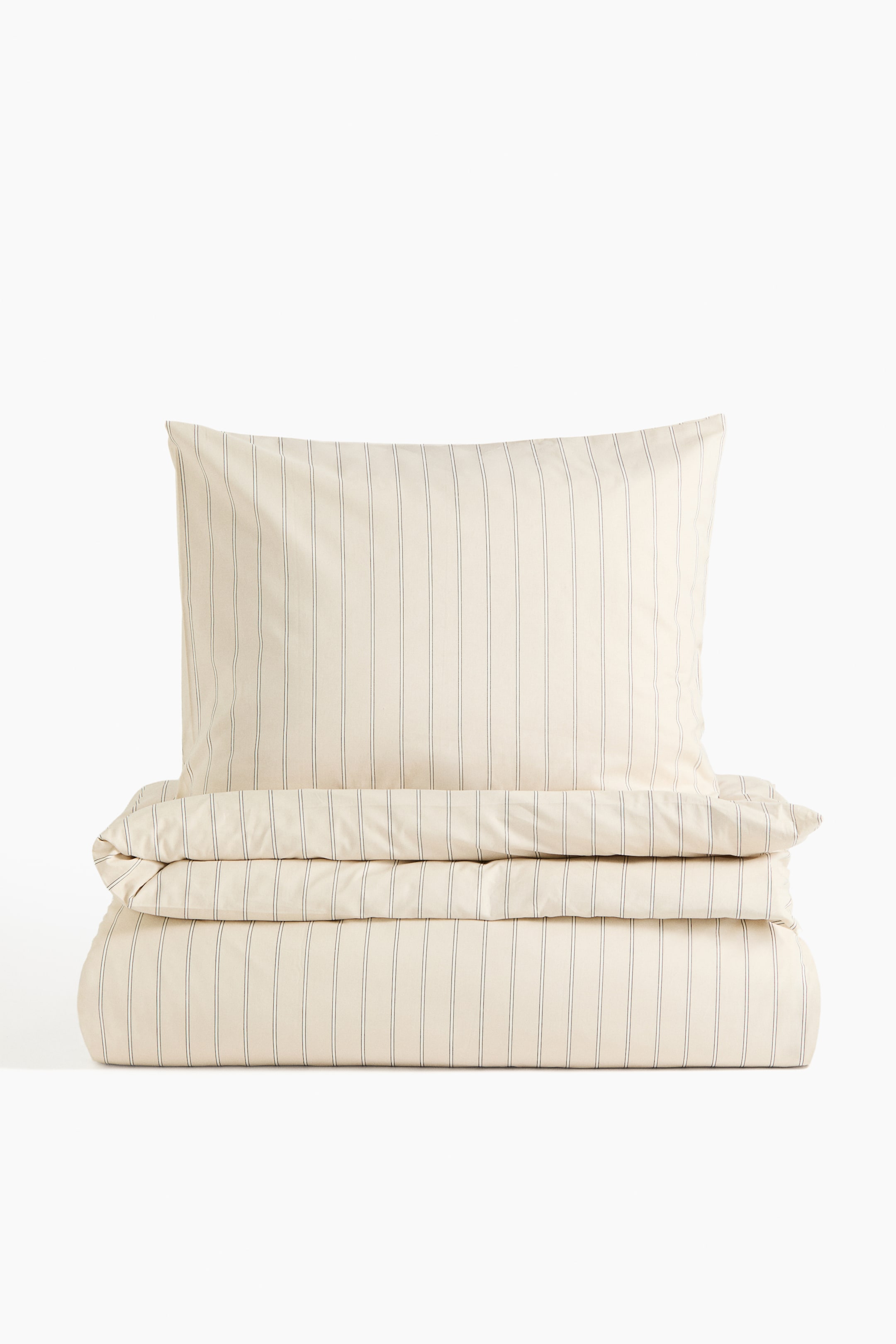 Striped Twin Duvet Cover Set