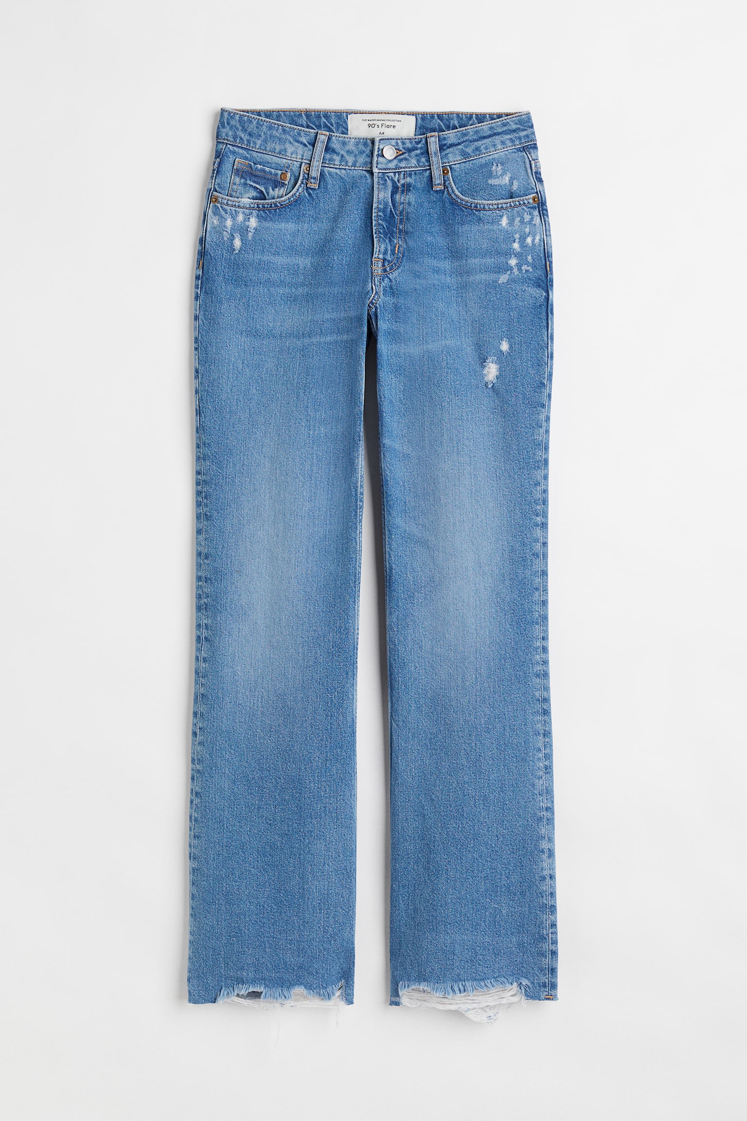 90s Flare Low Jeans - Denim blue - 1