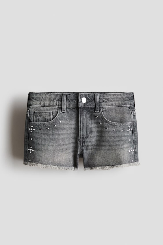 Детские шорты H&M Embroidered-Detail Denim Shorts