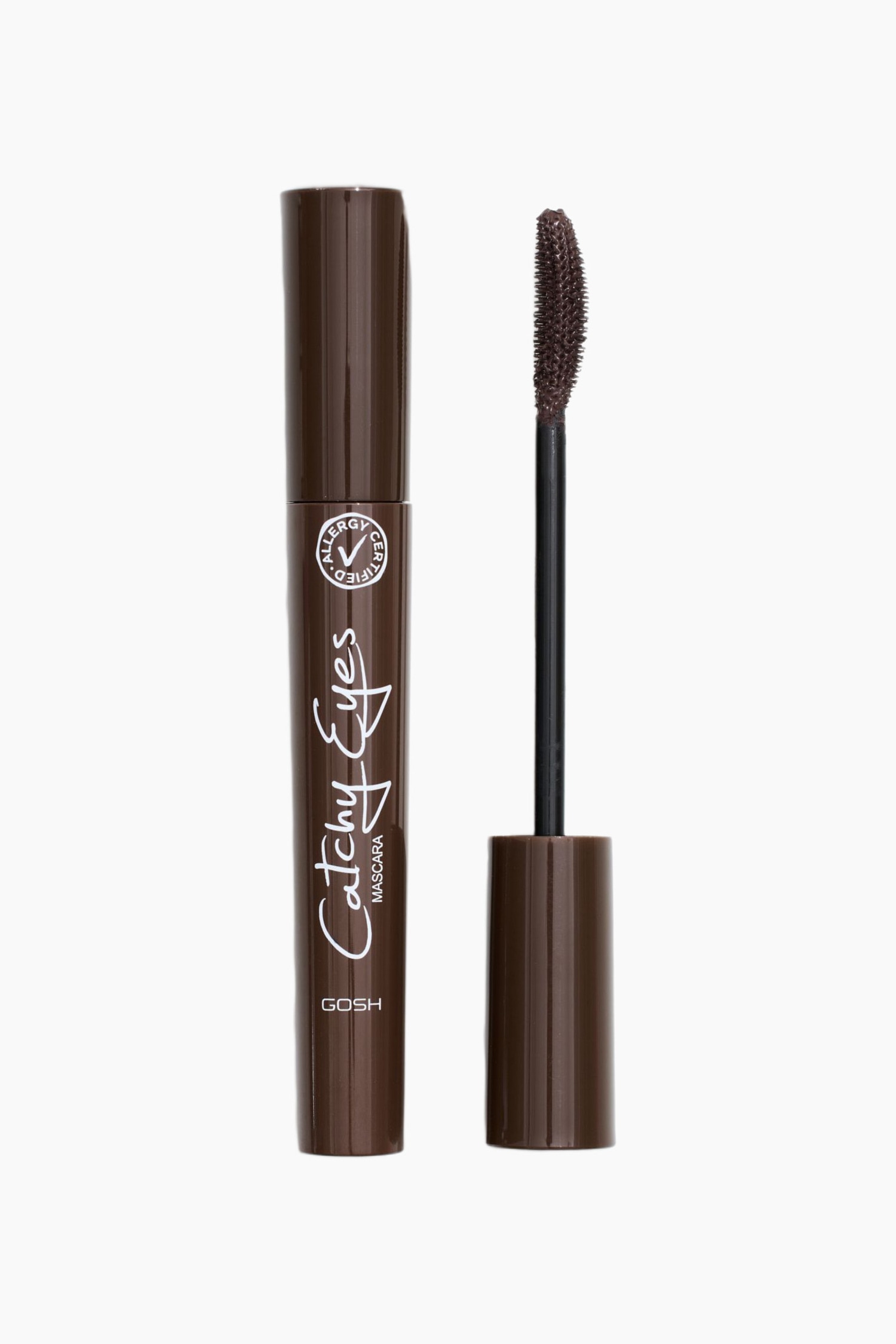 GOSH Copenhagen - Catchy Eyes Mascara - Allergy Certified - Brun