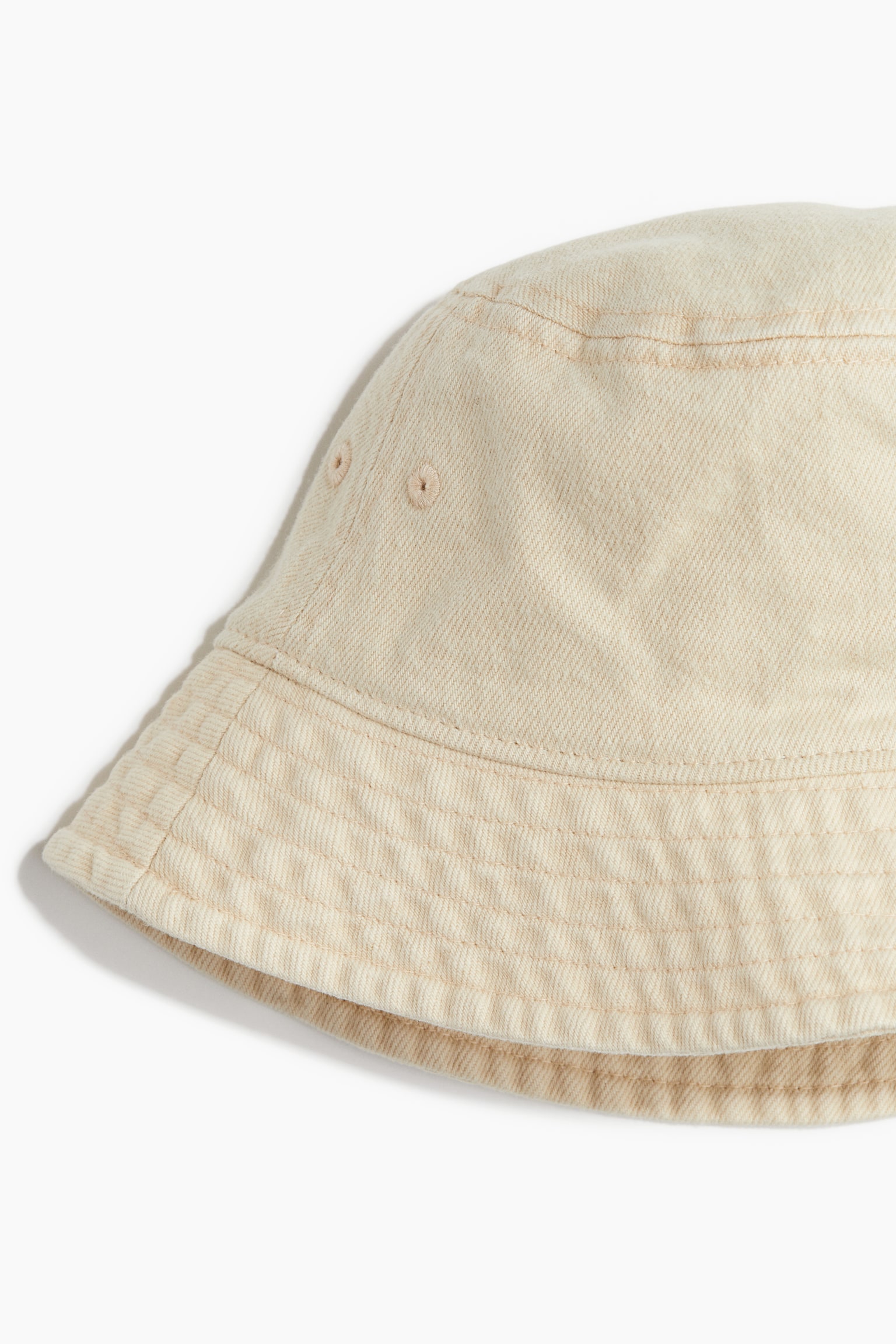 Cotton bucket hat - Light beige/Black/Dark khaki green/Light beige/Grey/Cream/Light denim blue - 2