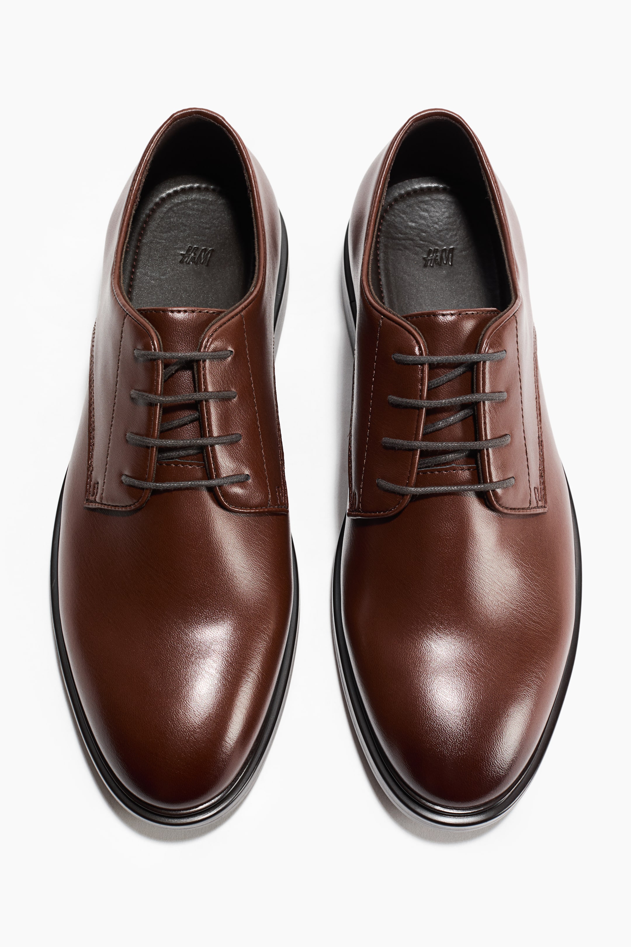 View larger image: Derby Shoes - Brown - Men | H&M US 2