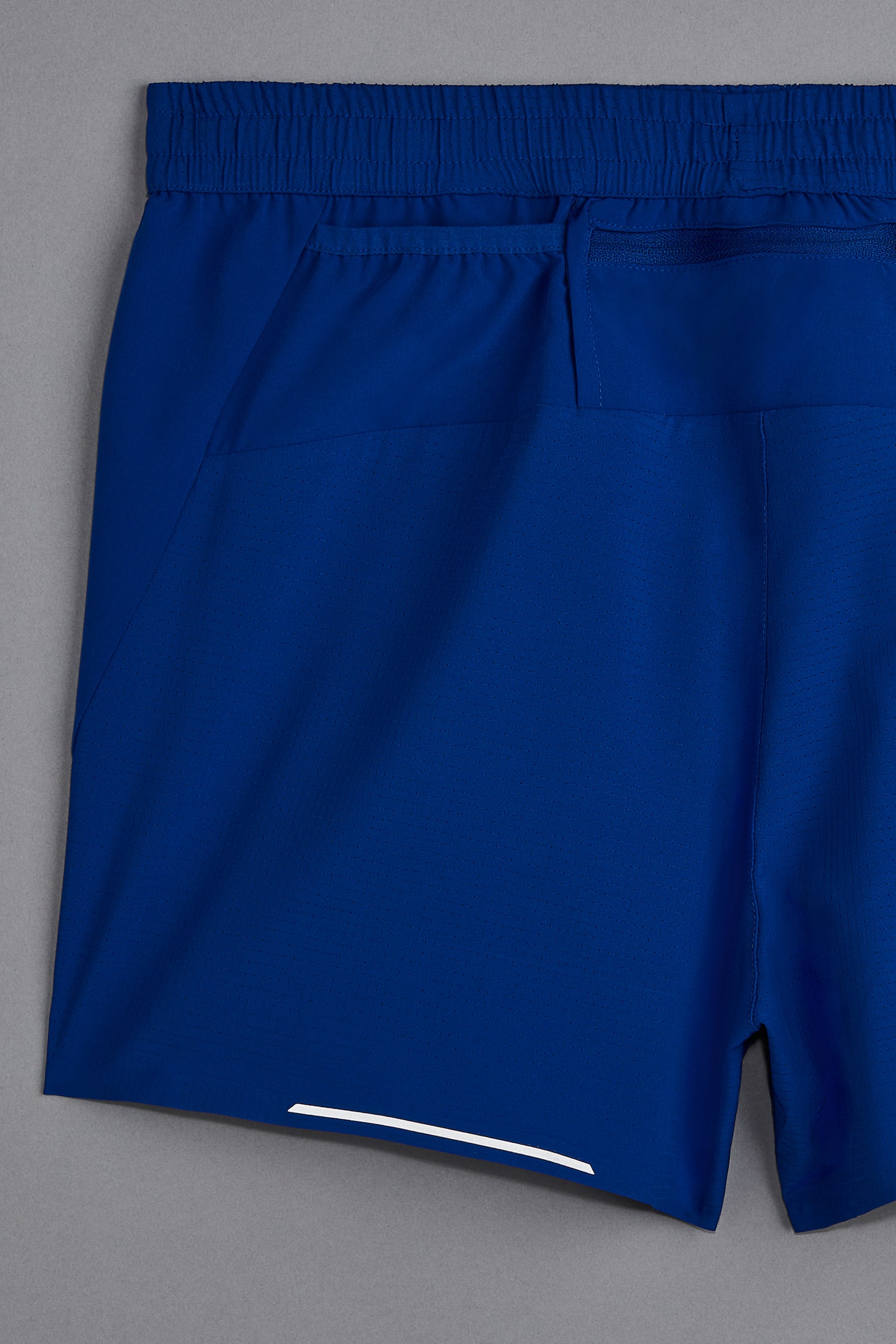 Short running shorts in DryMove™ - Bright blue/Black - 2