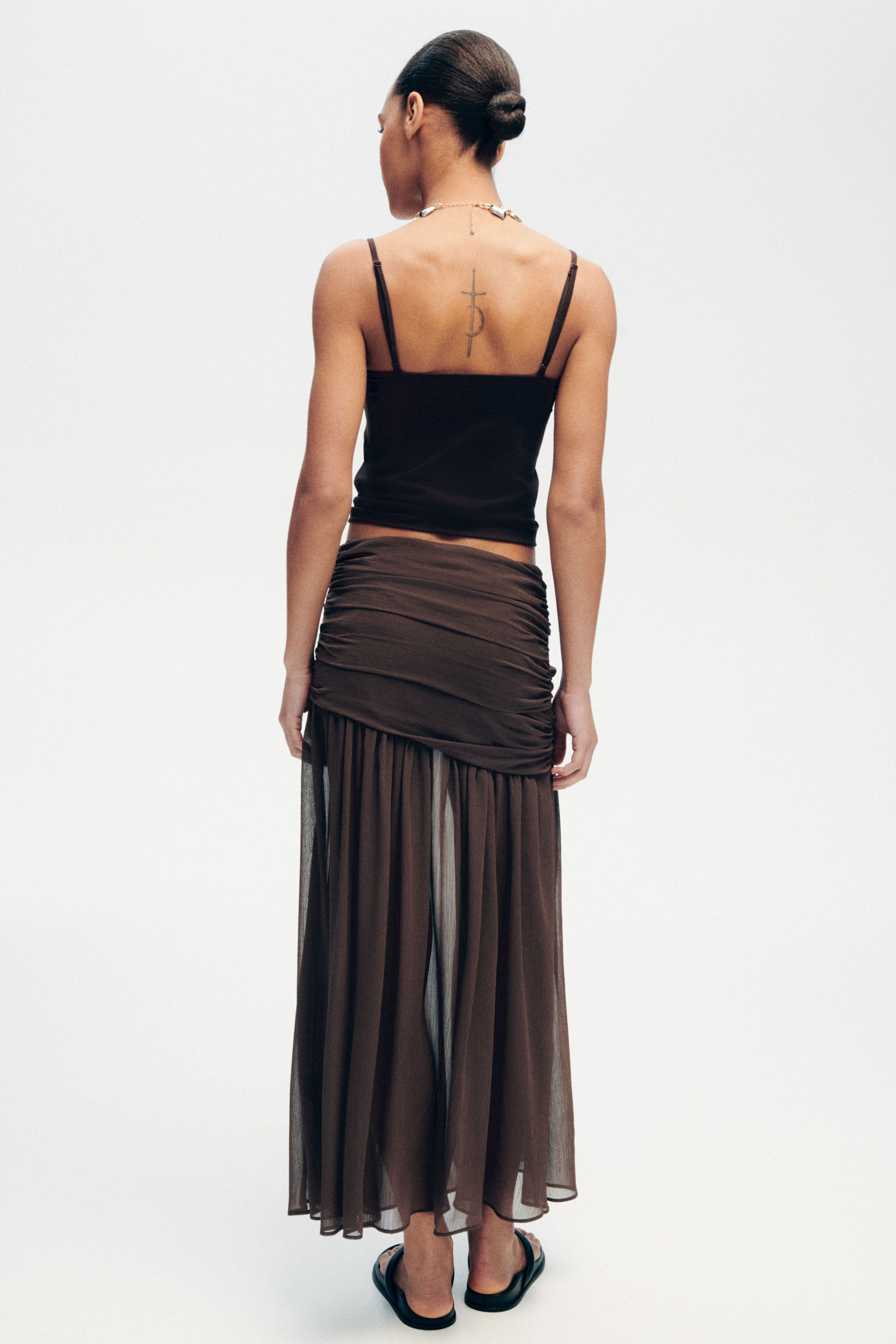 Jupe maxi vaporeuse