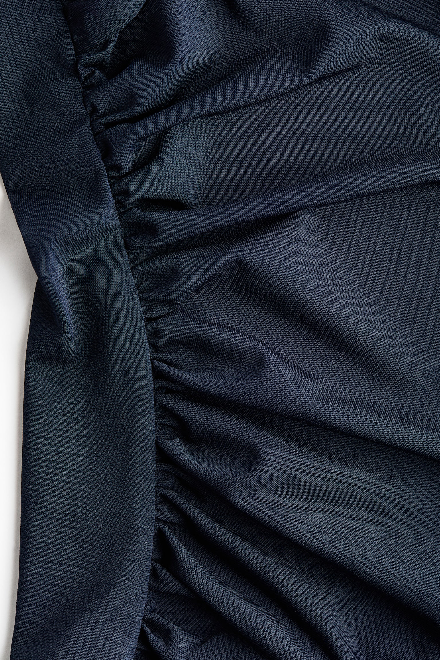 Nabíraný top - Námořnická modř/Černá/Vínová - 5