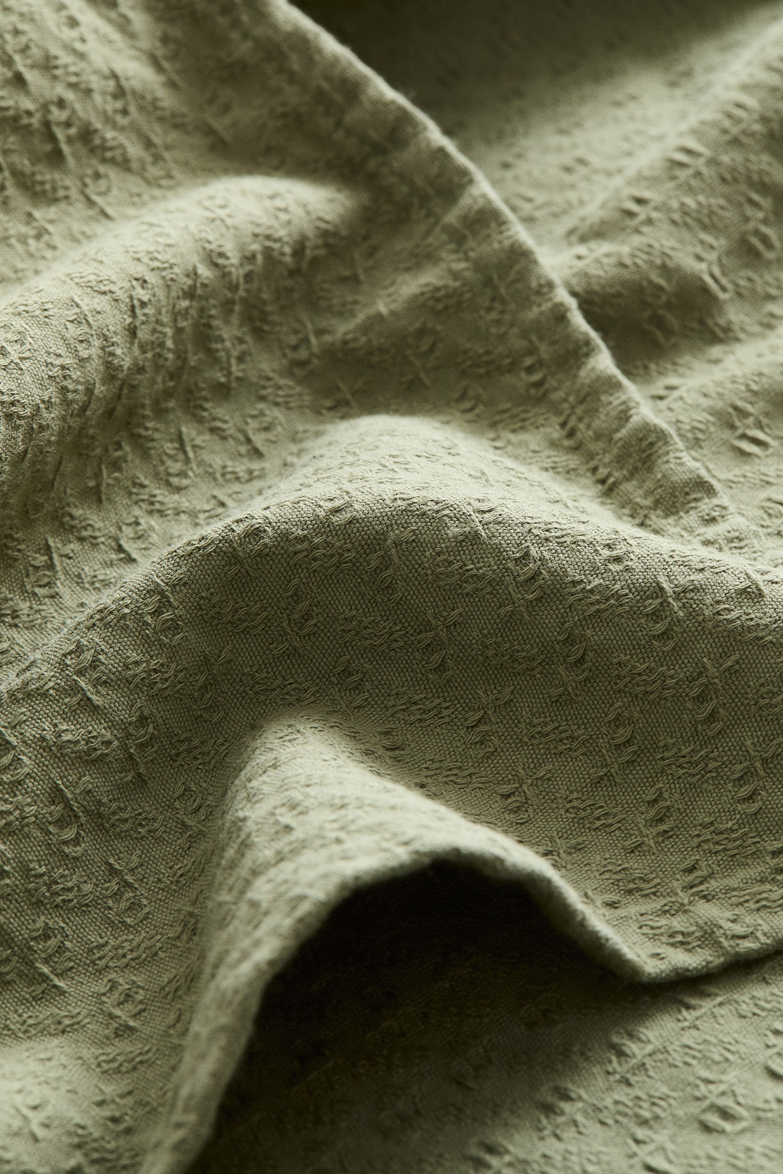 2-pack jacquard-weave tea towels - Khaki green/Pink/Light beige - 2