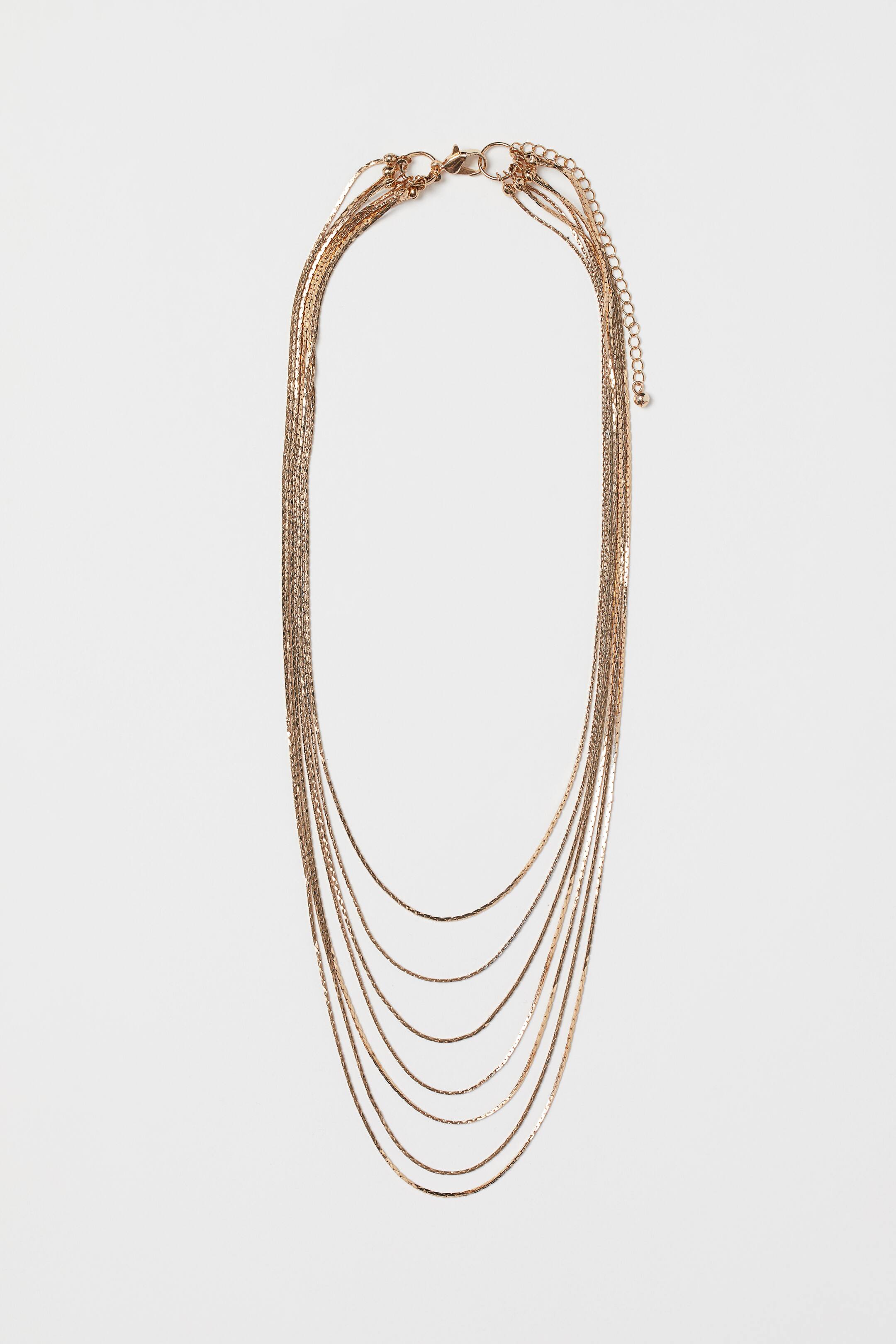 View larger image: Multi-strand necklace - Gold-coloured - Ladies | H&M IE 1