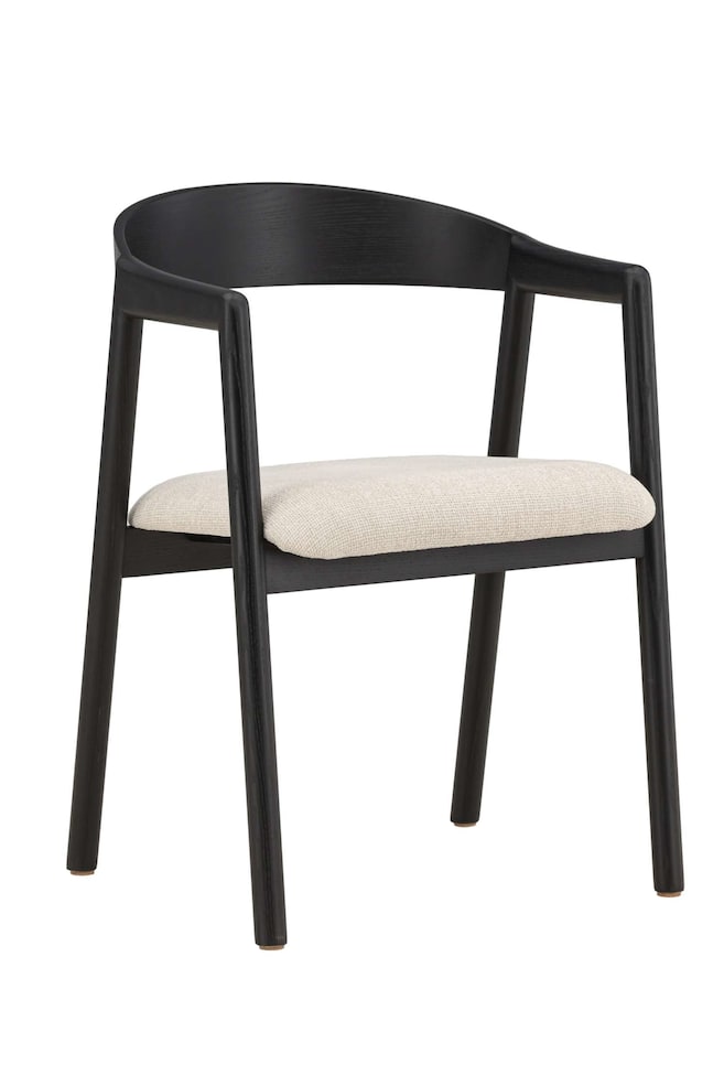 Långön Dining Chair 2-pack - Ask, Svart - 1