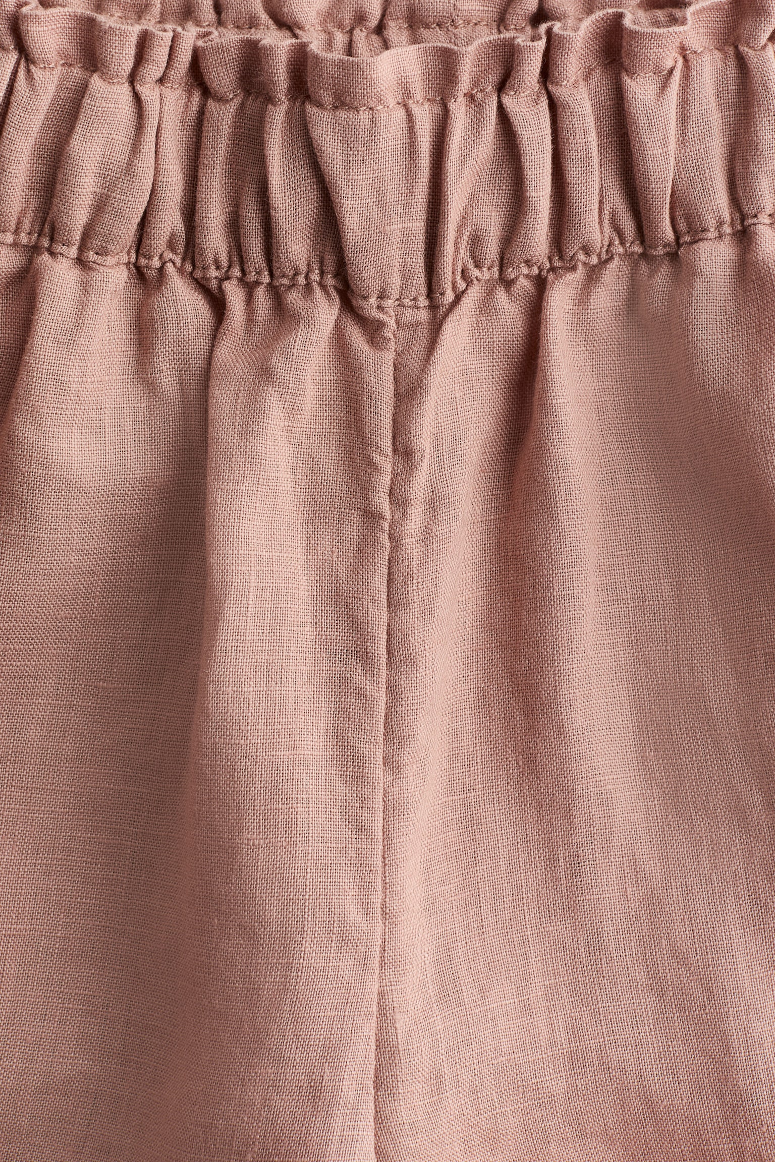 Лляні штани - Приглушений рожевий - 2