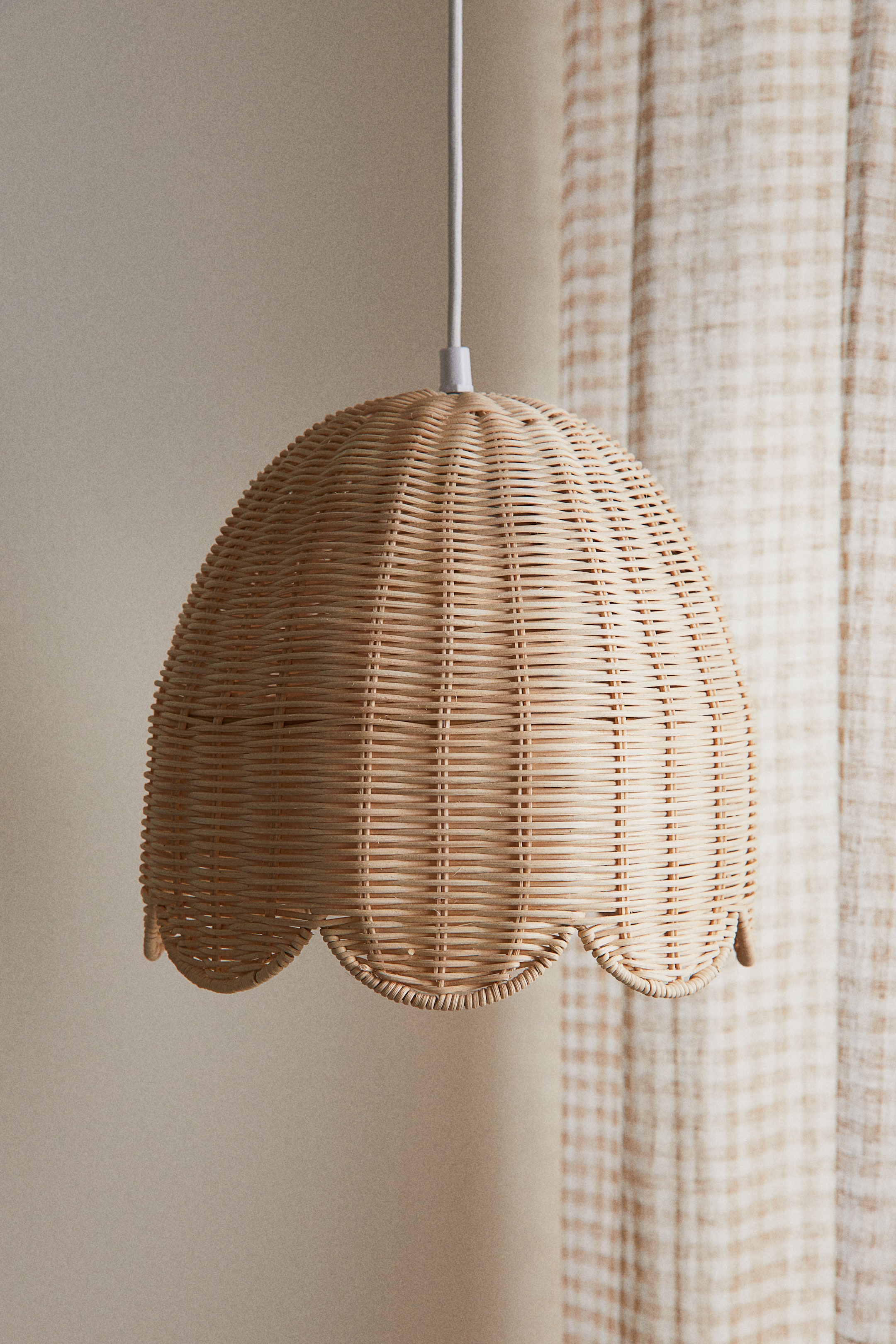 Child's Rattan Pendant Lamp