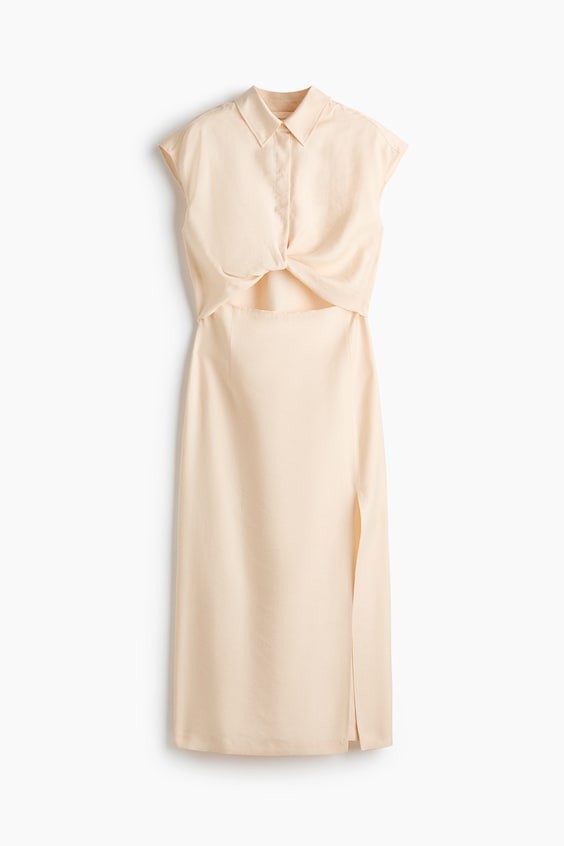 Женские платья H&M Cutout Shirt Dress