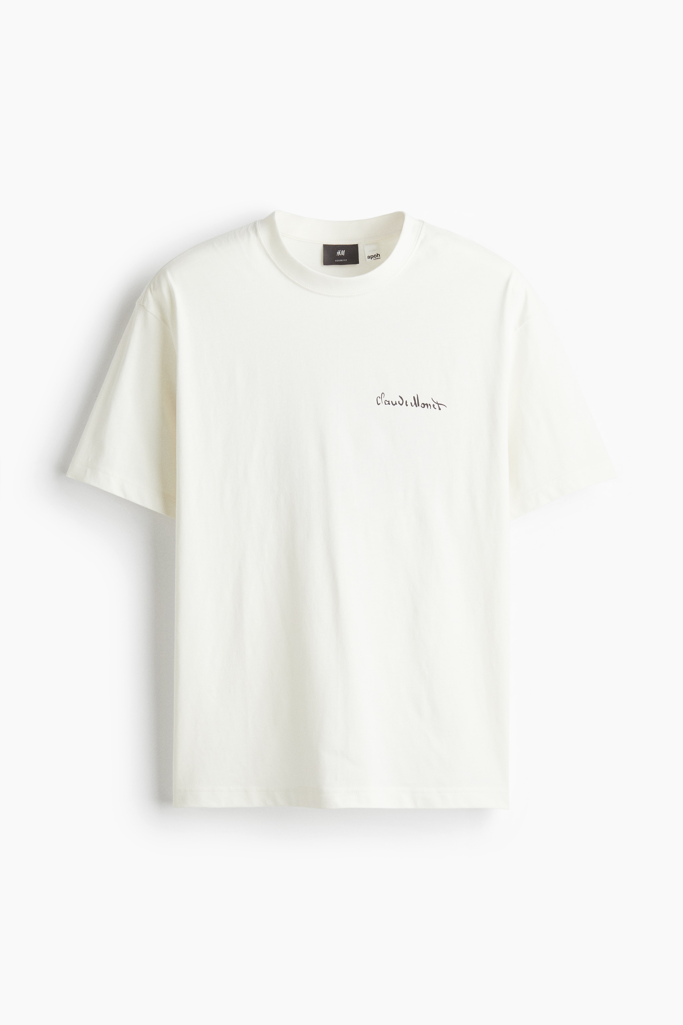 T-shirt Loose Fit - Blanc/Claude Monet/Noir/Nirvana/Blanc/Claude Monet/Marron/Van Gogh/Noir/Post Malone/Noir/2pac/Blanc/Honda/Vert foncé/Snoopy/Noir/Florida Gators/Noir/Pink Floyd/Blanc/Johnny Cash/Blanc/NASCAR