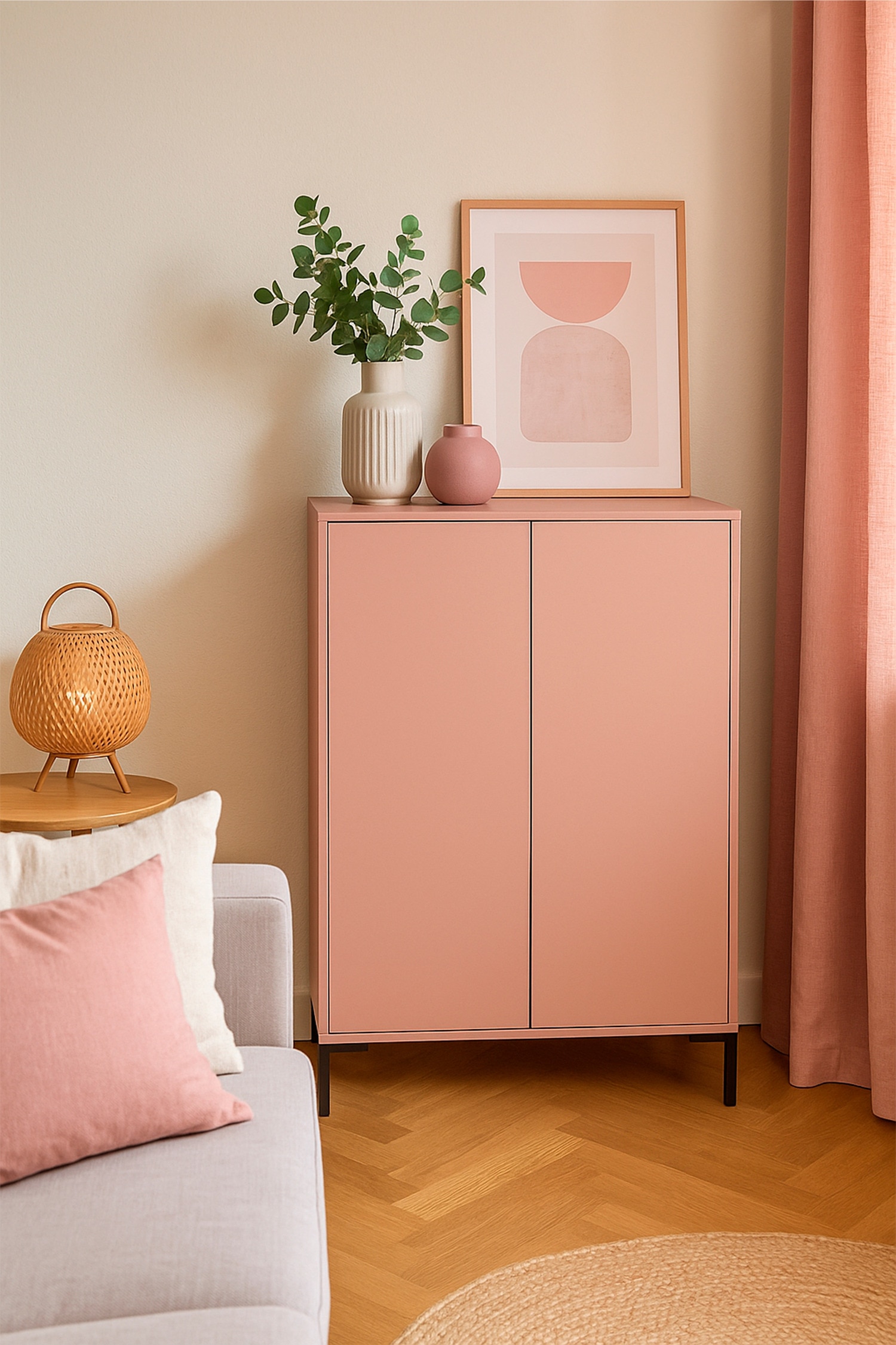 Mobile Organizer Multifunzione Verner - Rosa/Talpa/Giallo/Blu Di Prussia