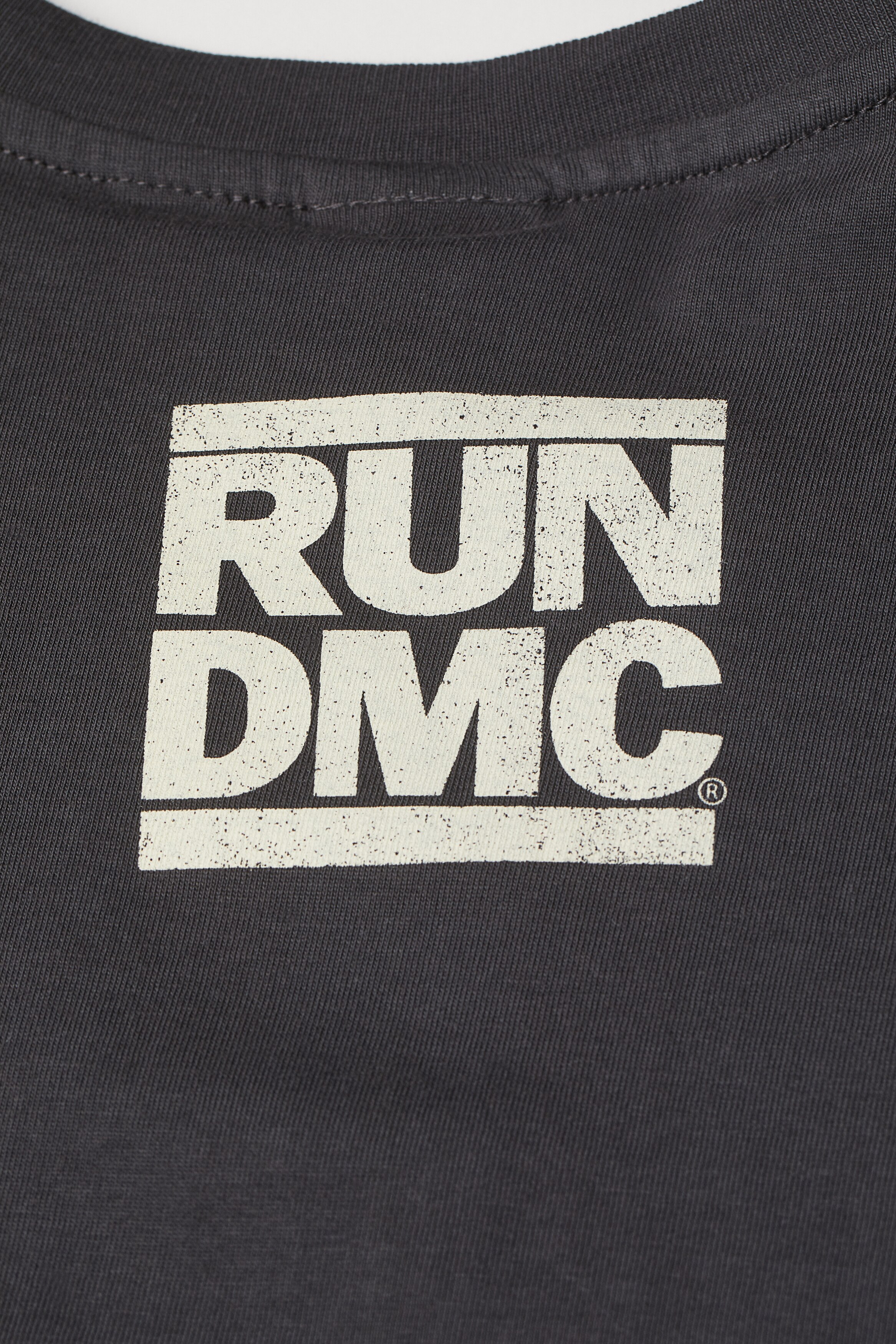 Oversized motif-detail T-shirt - Dark grey/Bambi - Ladies Oversized motif-detail T-shirt - Dark grey/Bambi - Ladies