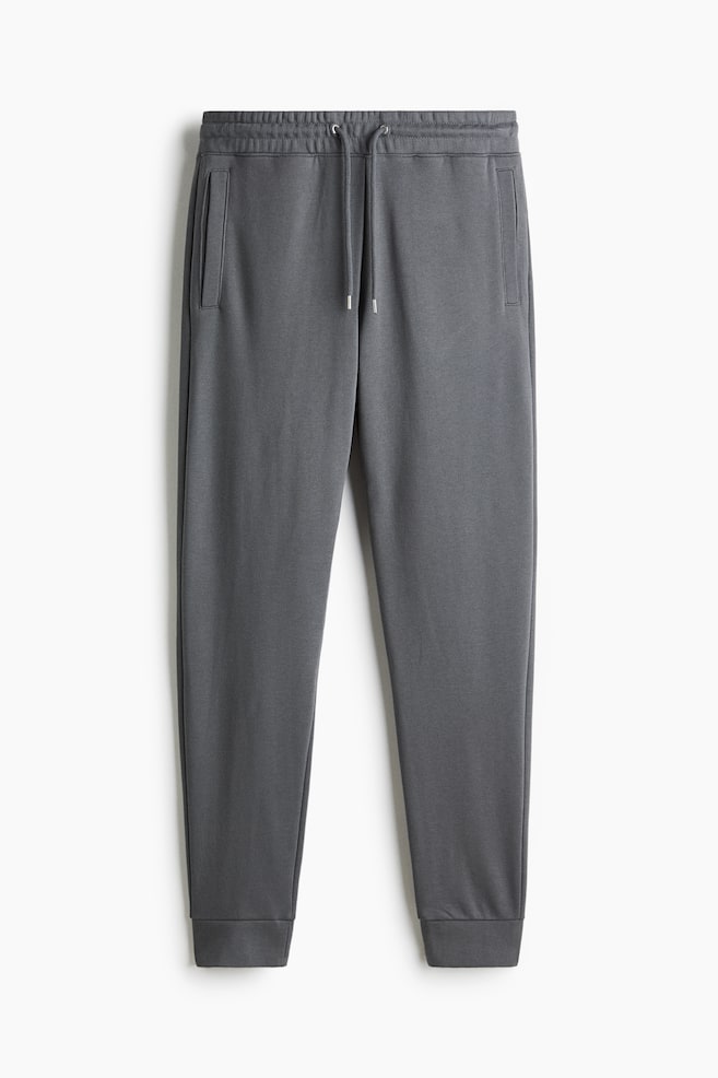 Regular-Fit Tapered Sweatpants - Dark gray/Gray melange/Black - 1