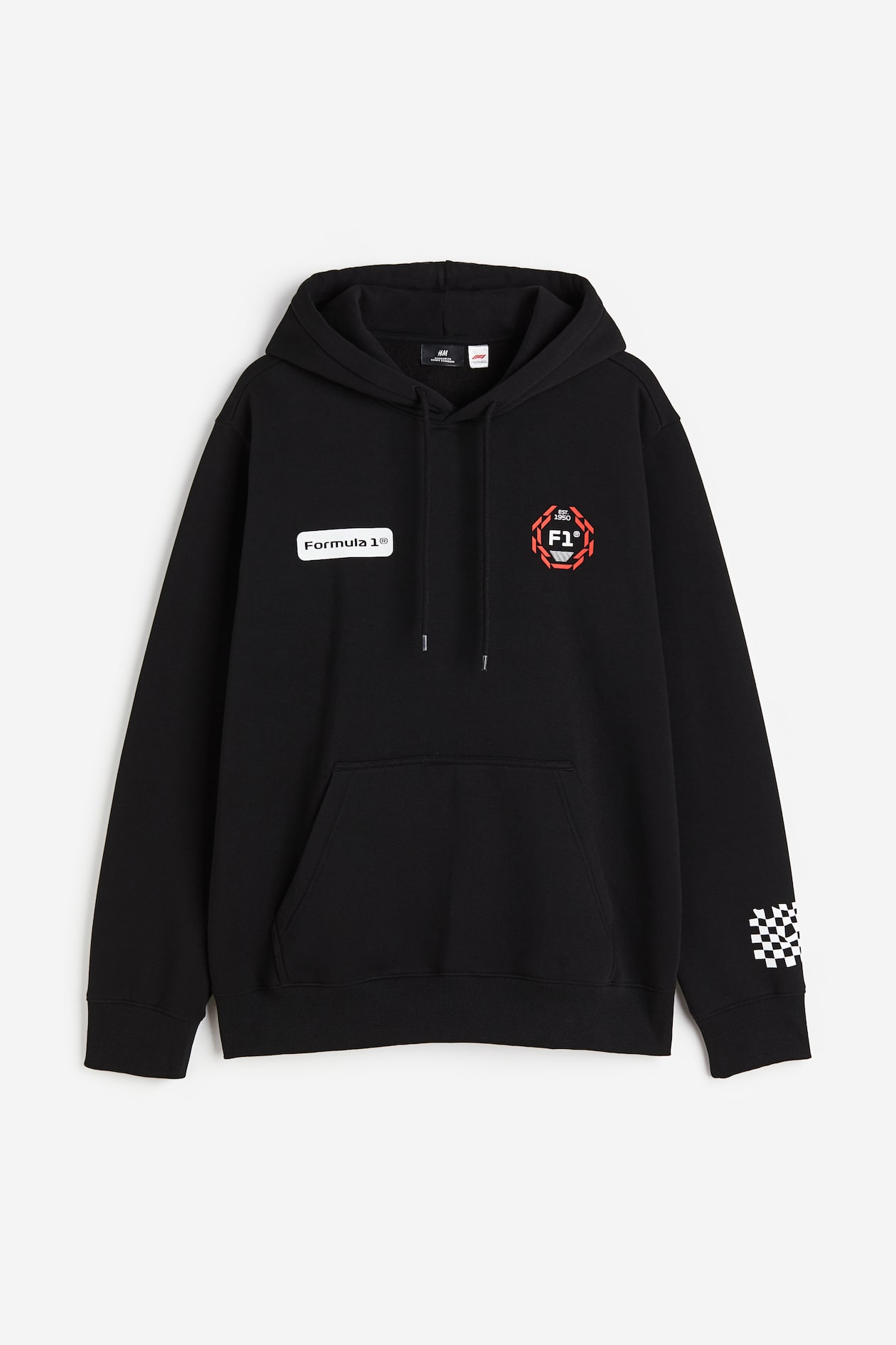 Regular Fit Hoodie Black/Formula Men H&M IN