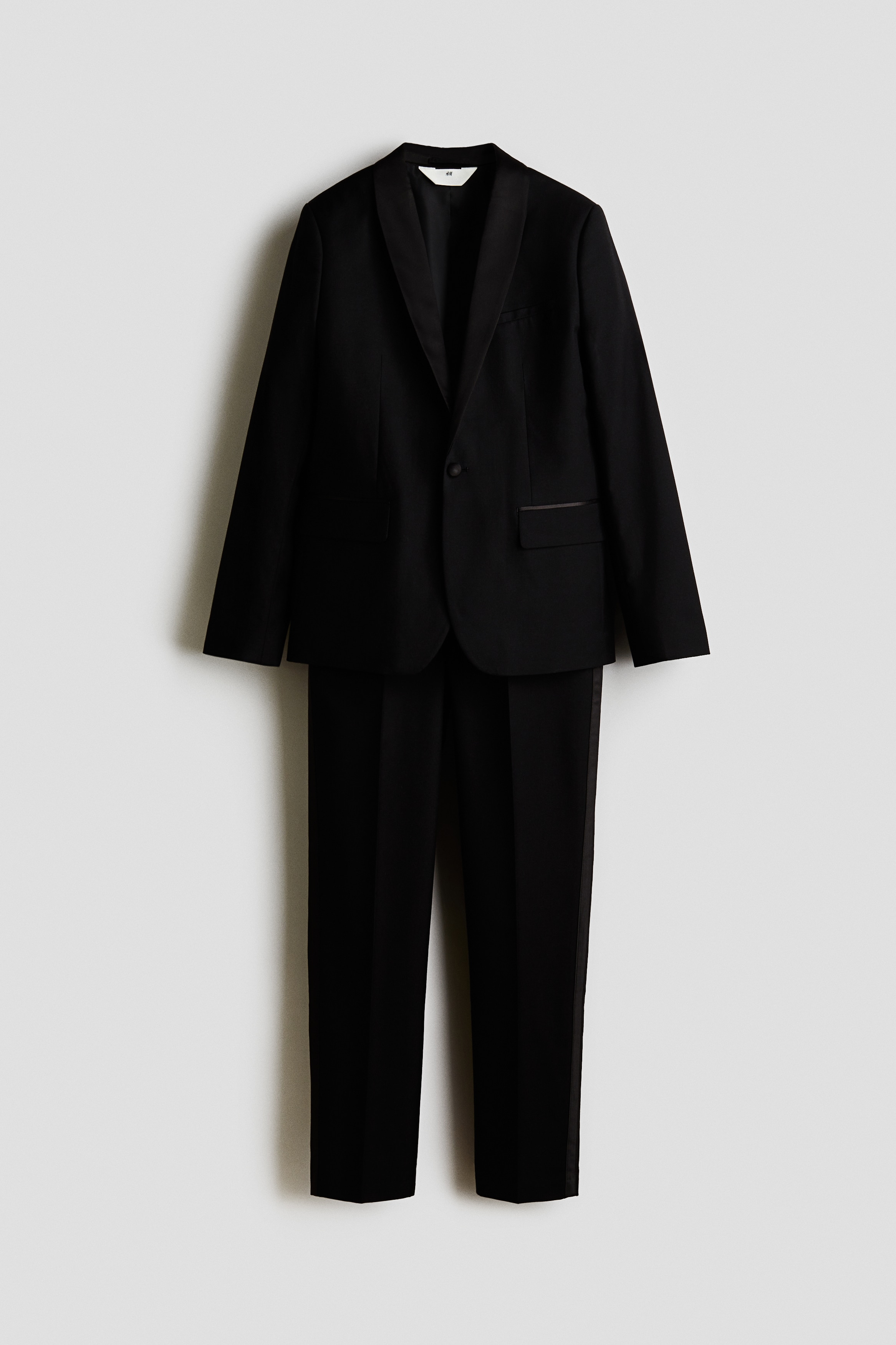 Tweedelige smokingset - Zwart/Wit