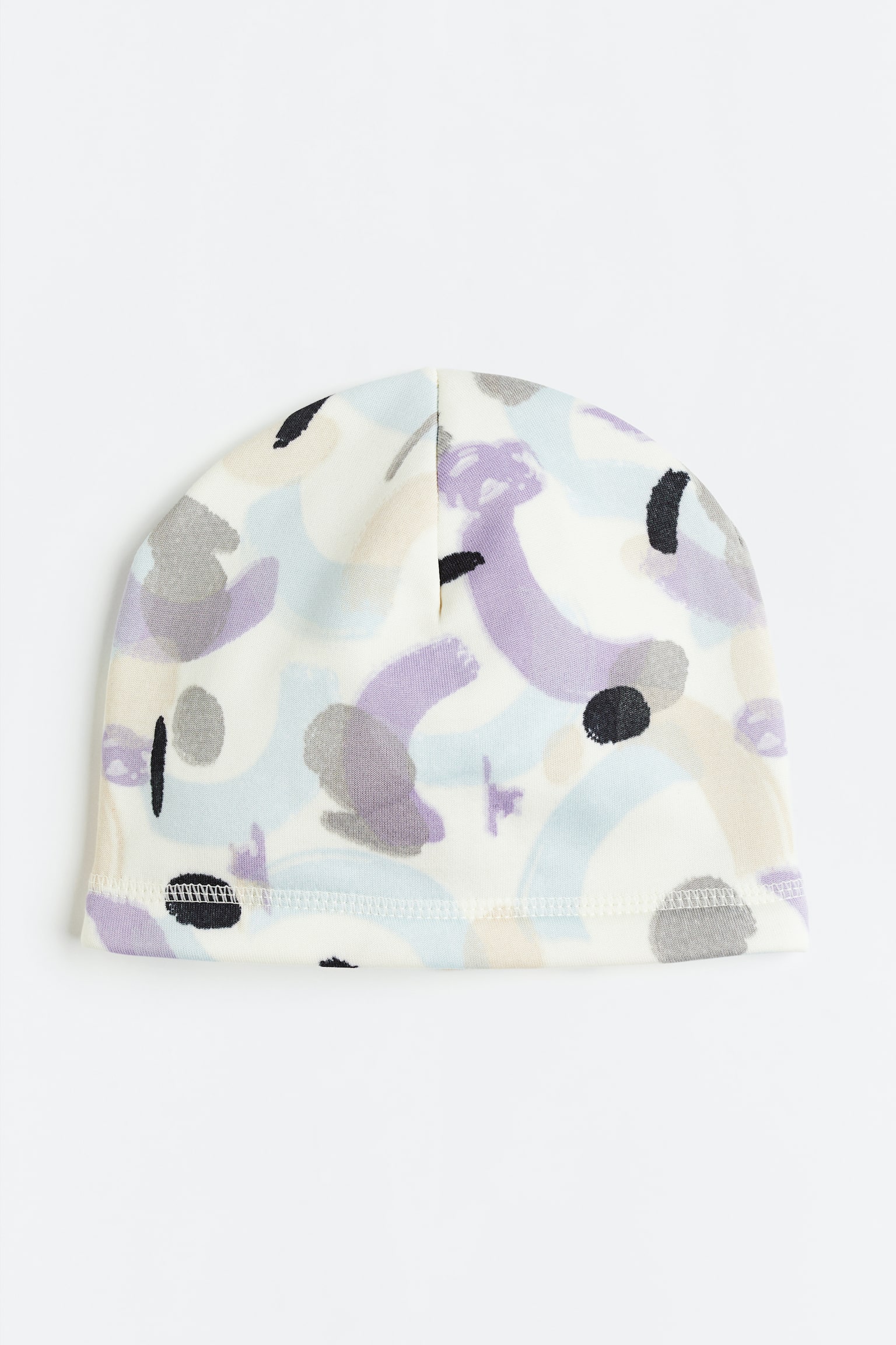 Jersey hat - White/Light purple - 1